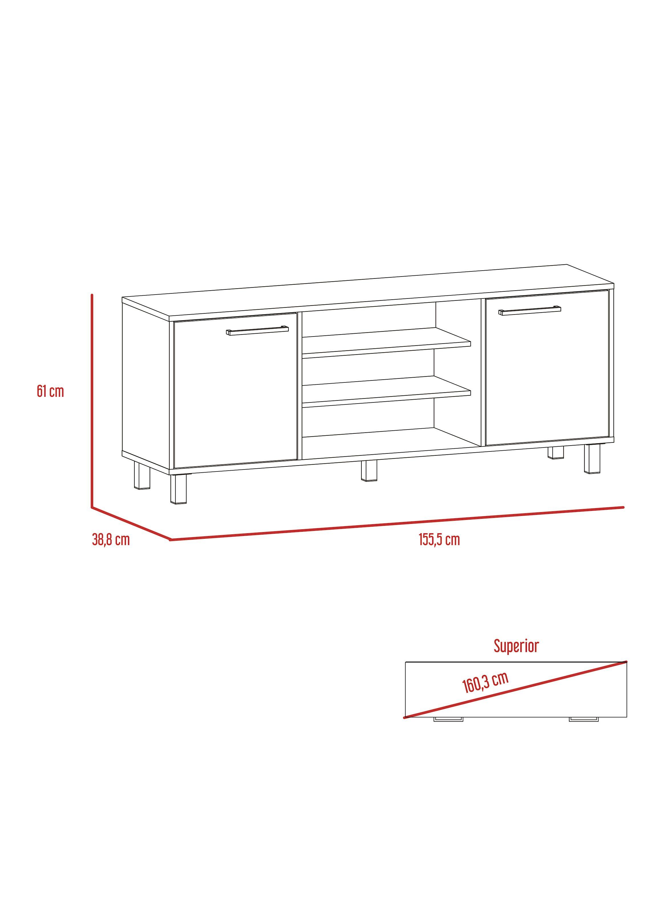Combo Rack TV 65" + Bar Kaia-2