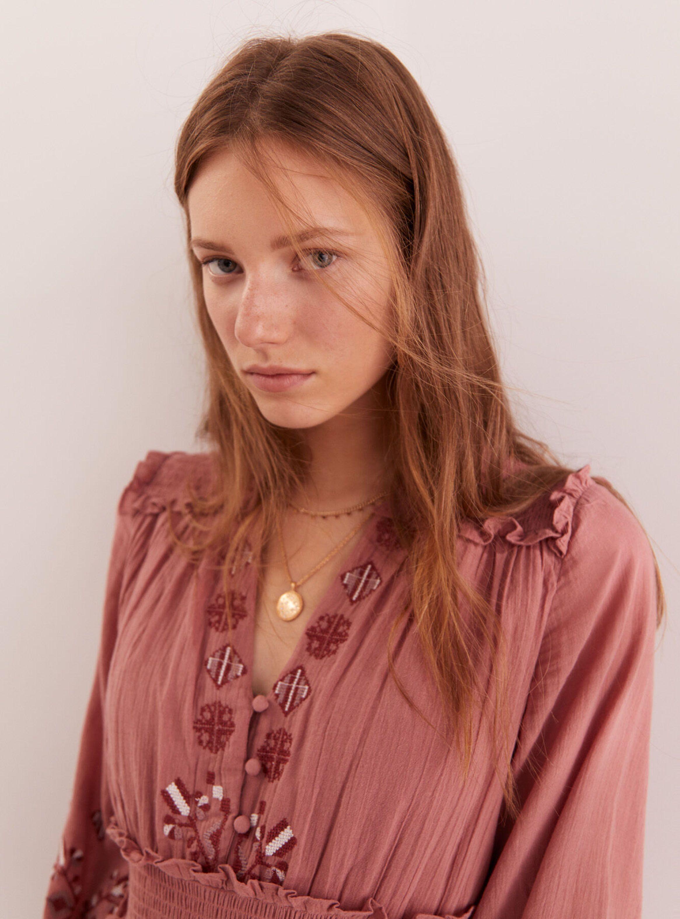 Vestido Casual Hoss Rosa-2