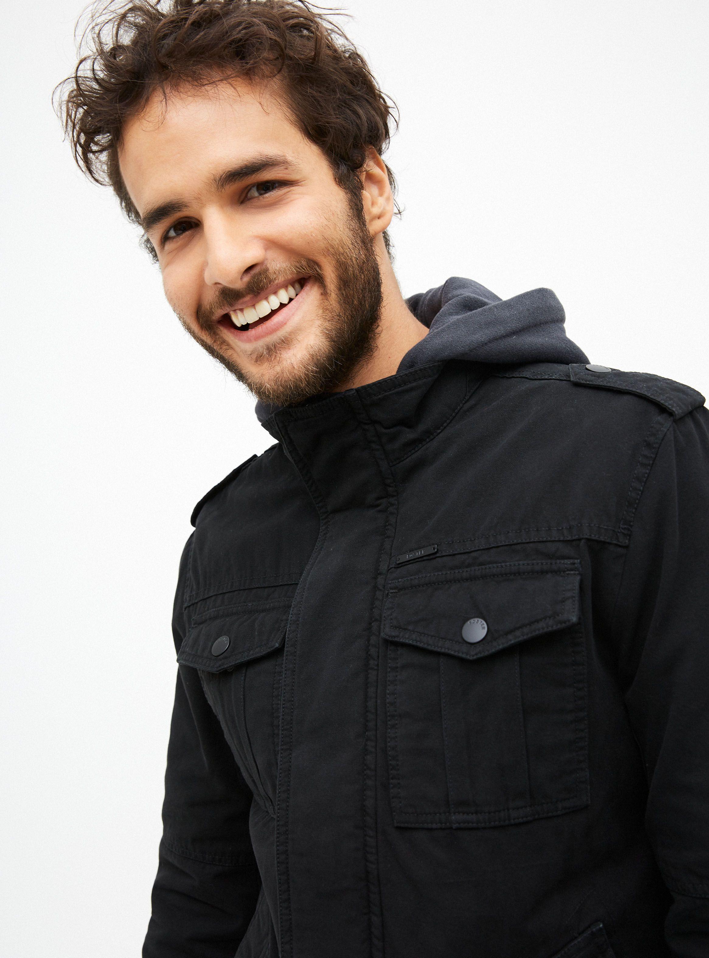 Chaqueta Cazadora Color Liso Foster-2