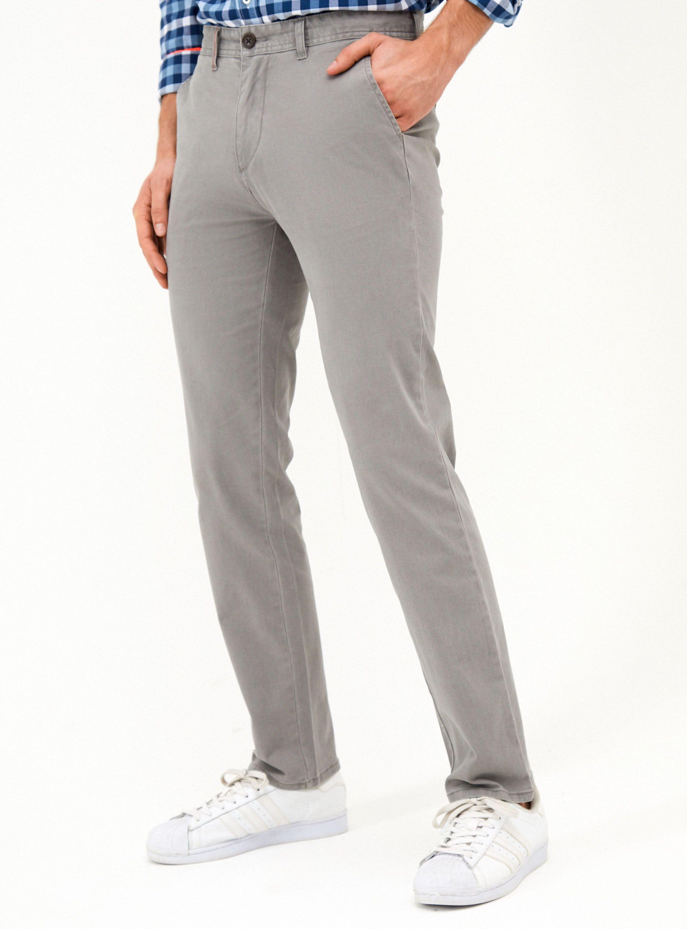 Pantalón Básico Chino Straight Fit-0