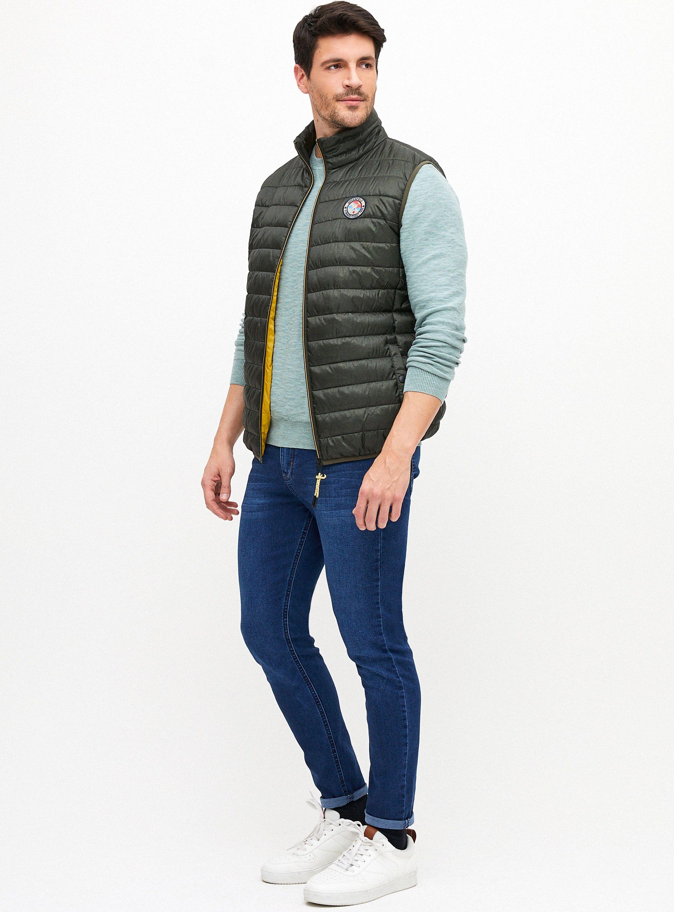 Parka Básica Sin Mangas-3