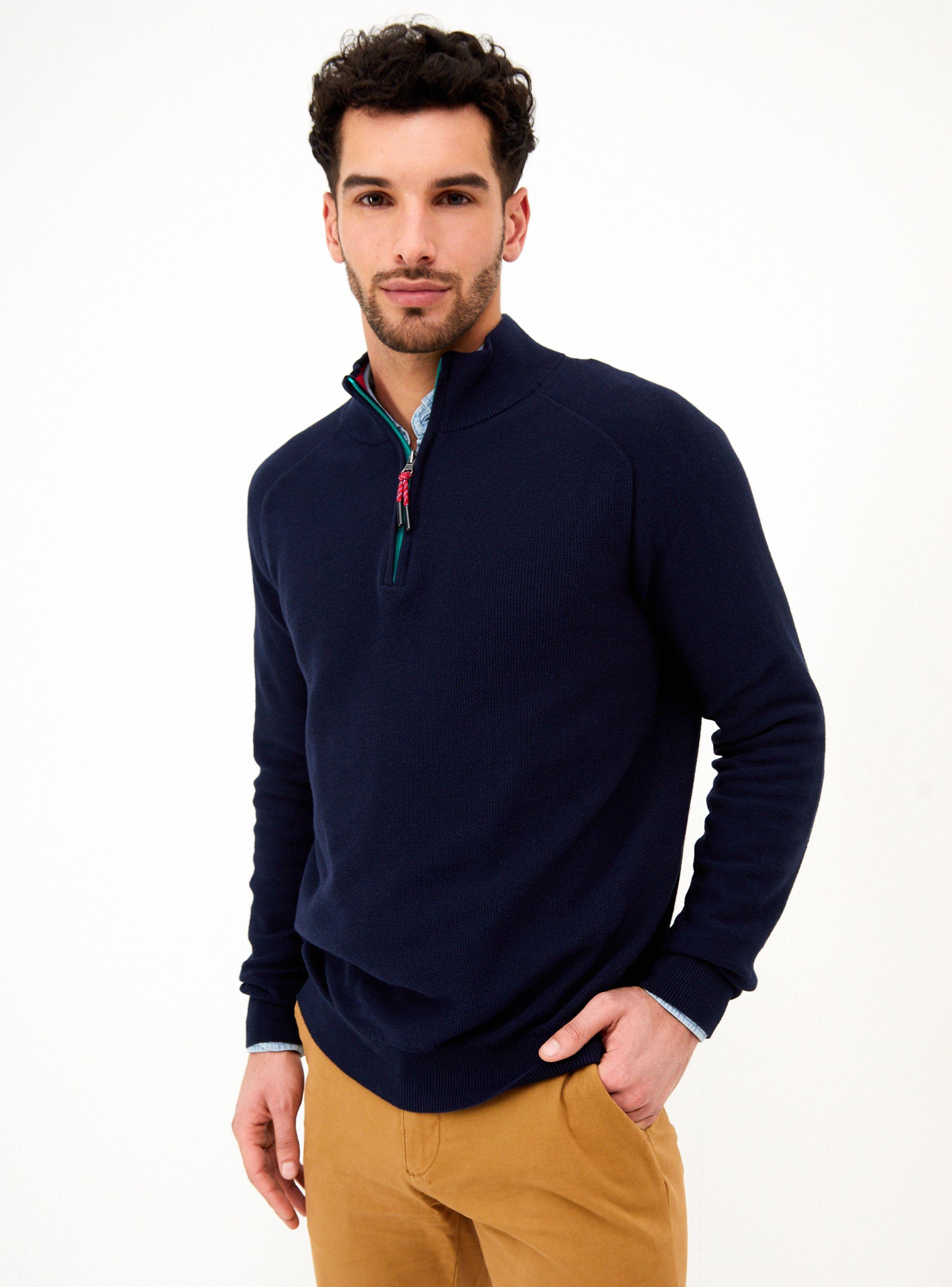 Sweater Half Zipper-0