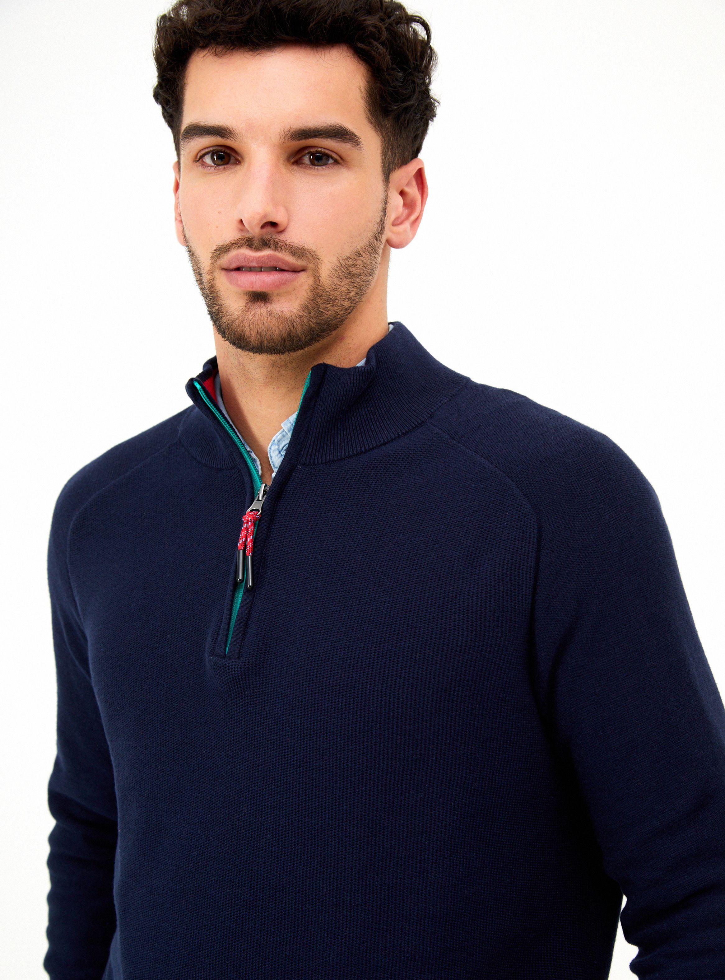 Sweater Half Zipper-2