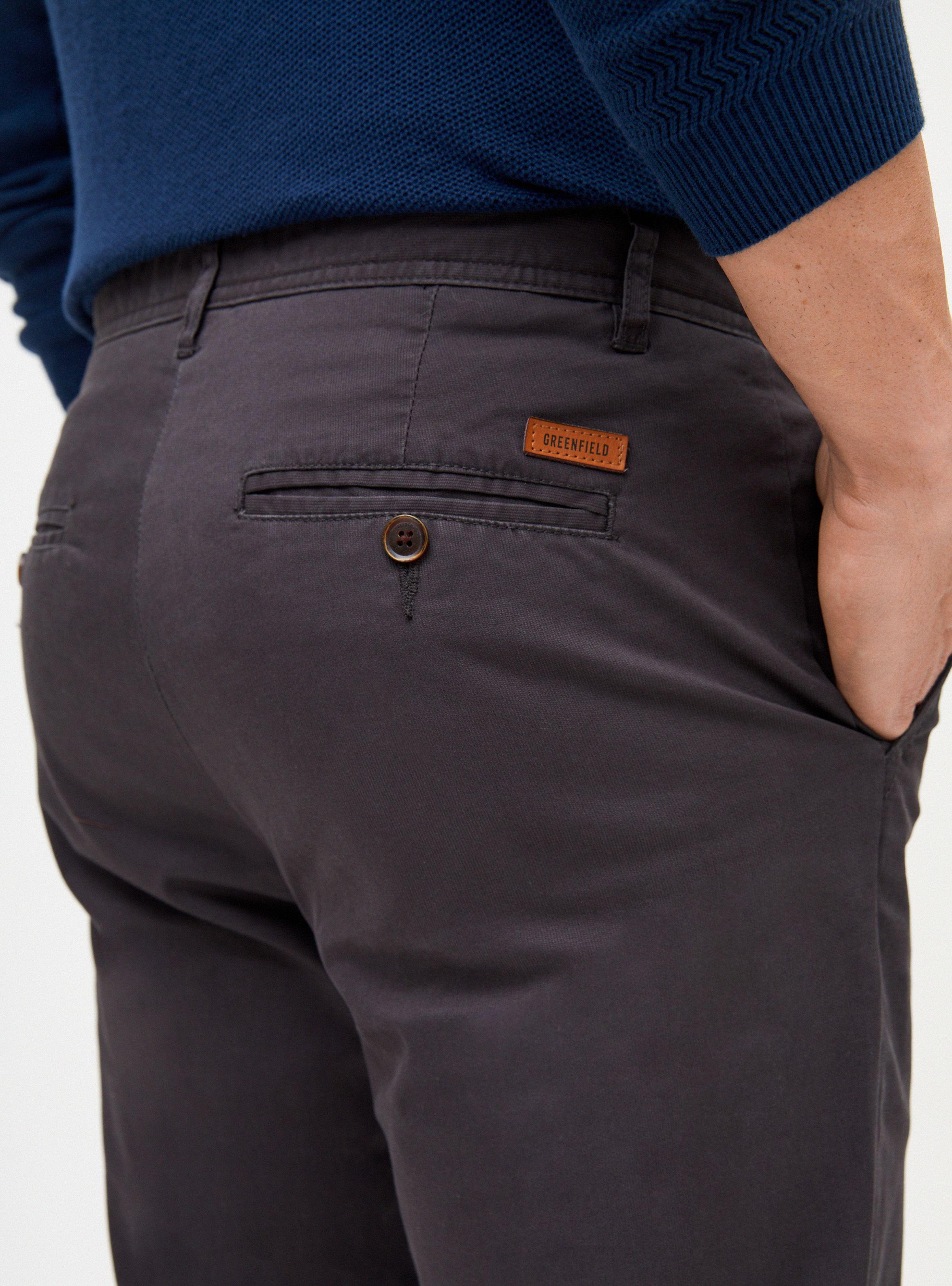 Pantalón Básico Color Solid-2