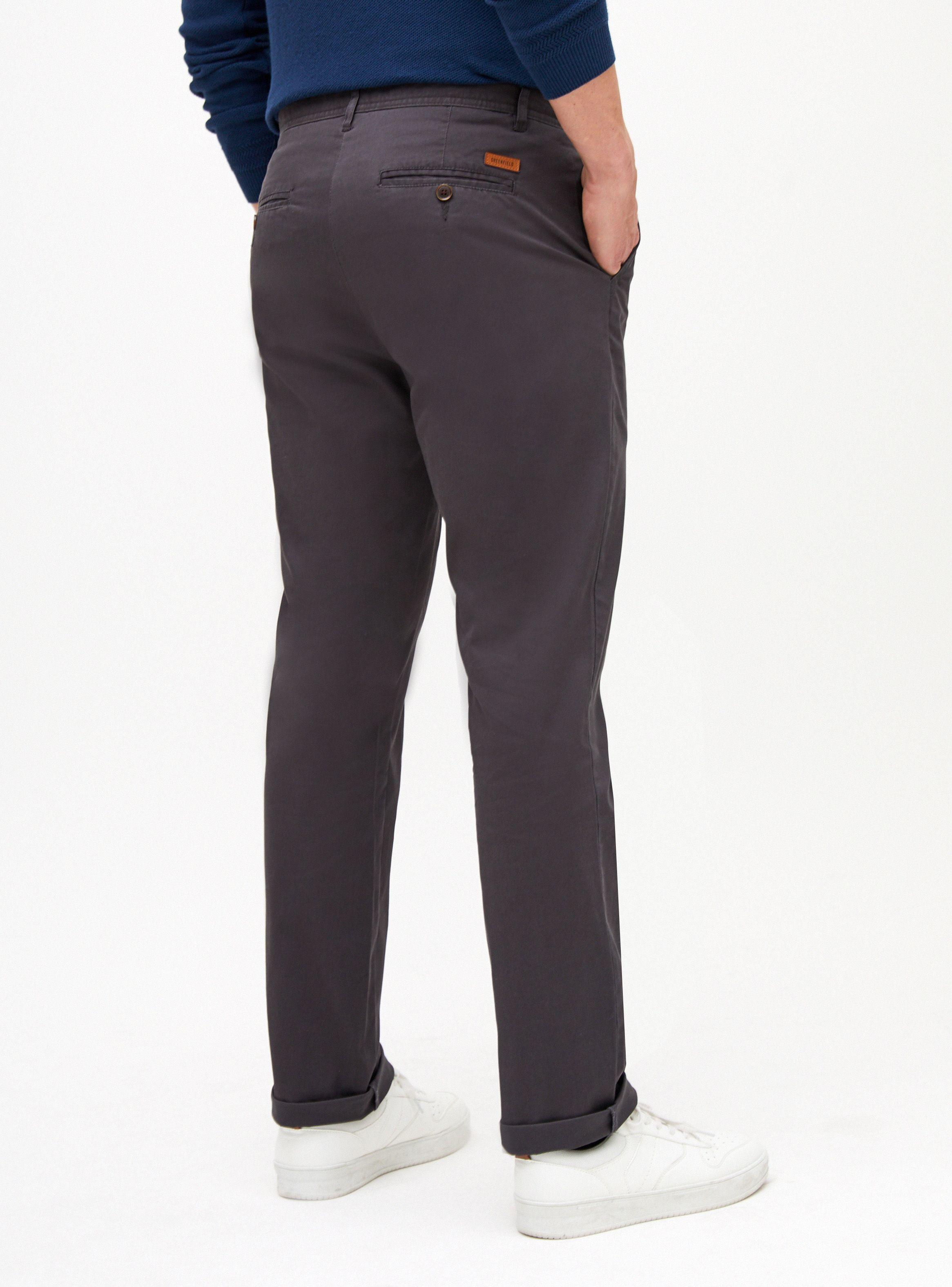 Pantalón Básico Color Solid-1