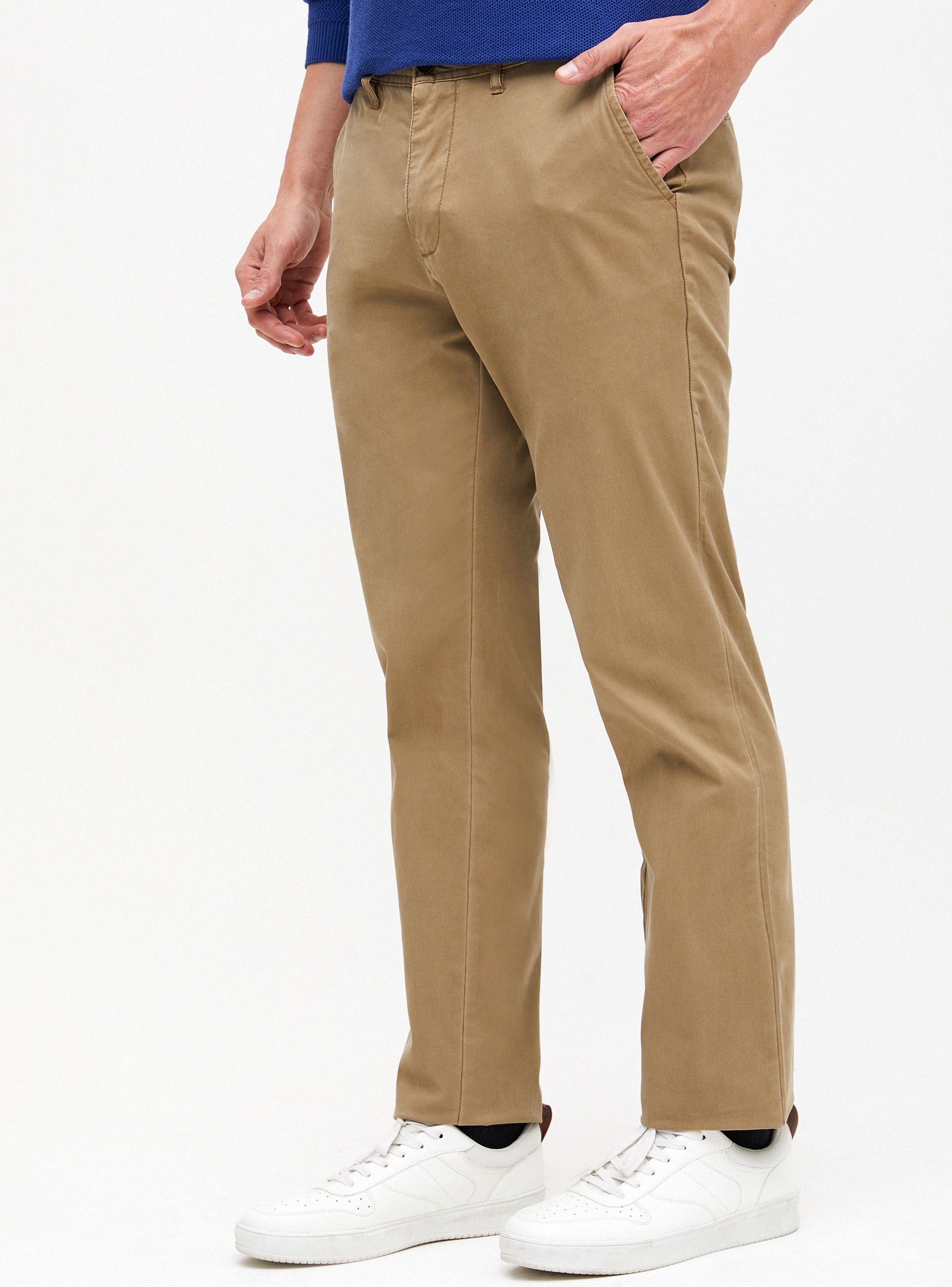 Pantalón Básico Color Solid-0