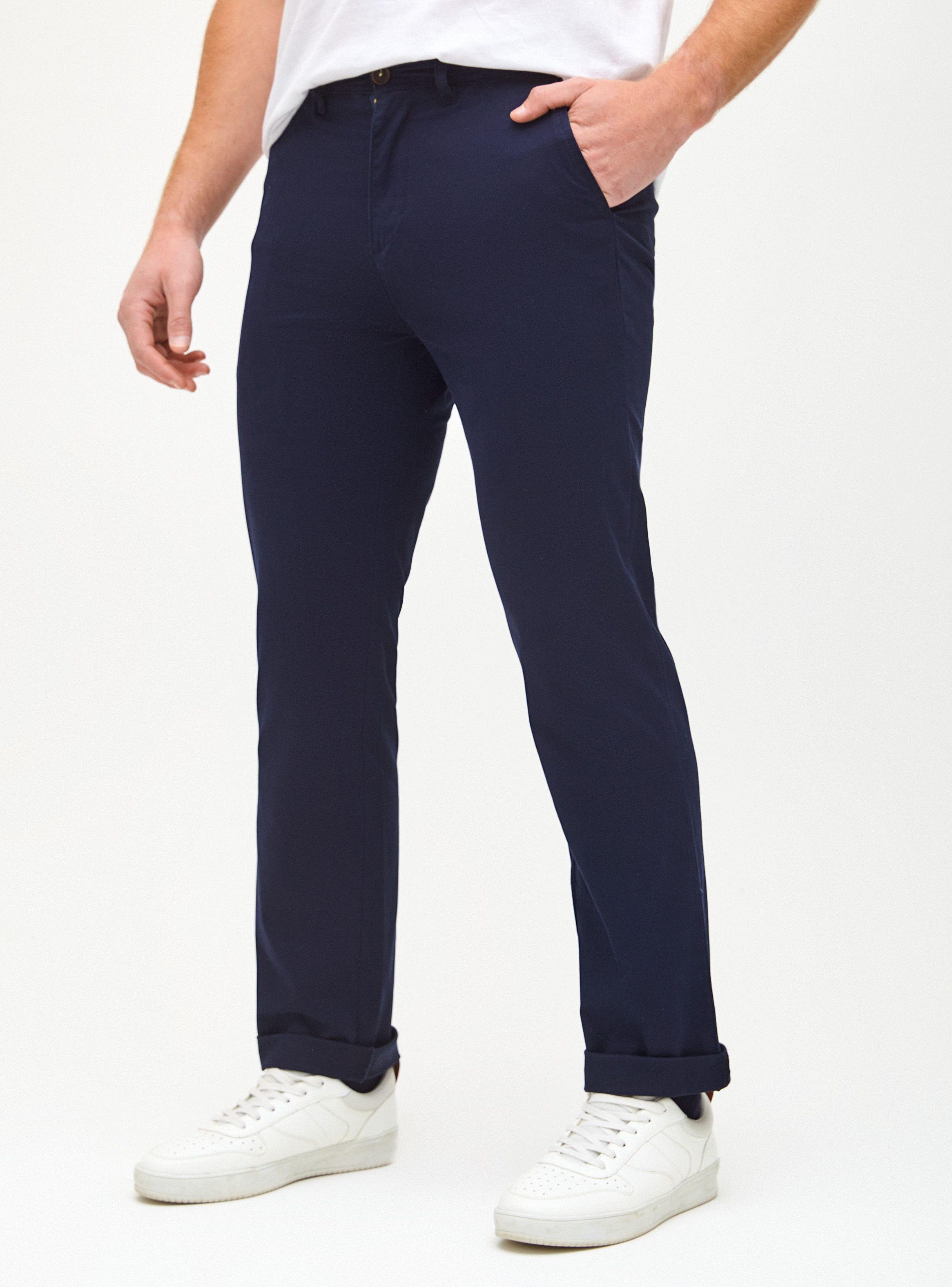 Pantalón Básico Color Solid-0