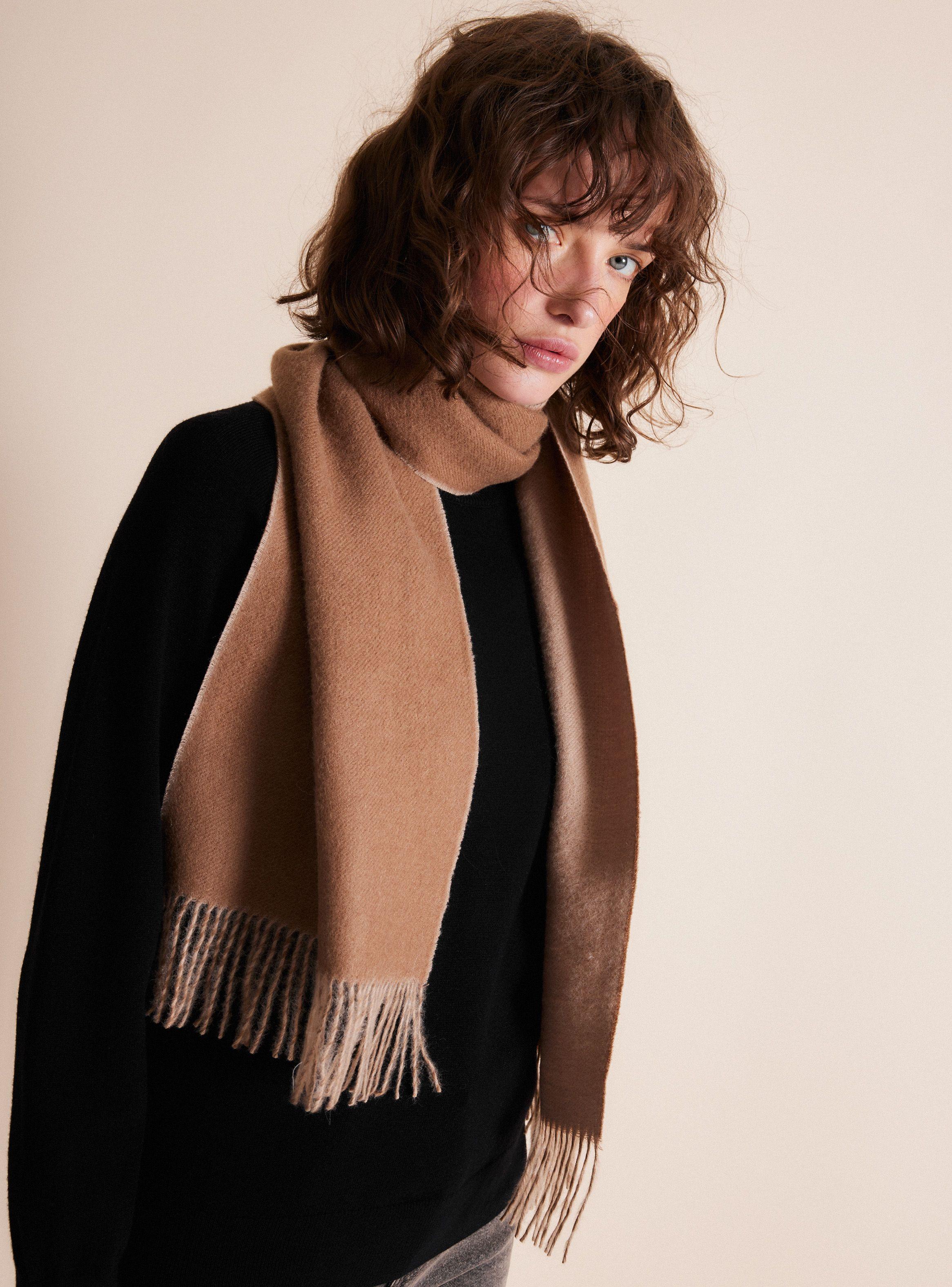 Bufanda Doble Faz Reversible Baby Alpaca-0