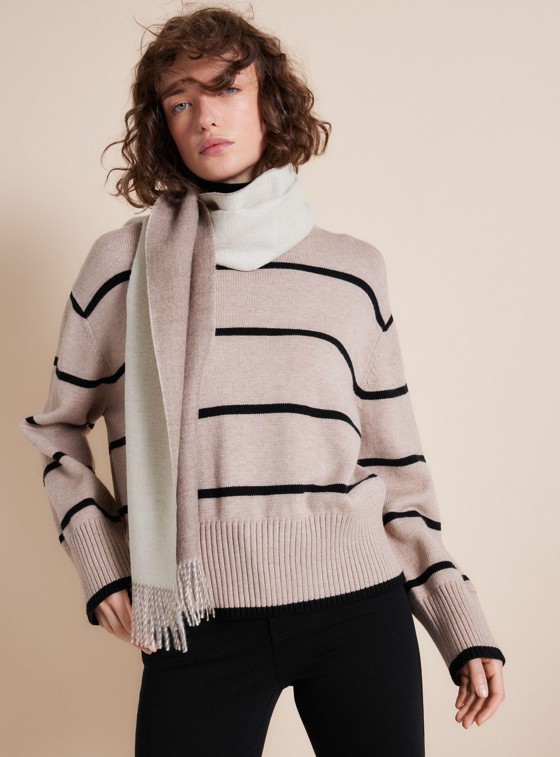 Bufanda Doble Faz Reversible Baby Alpaca-0