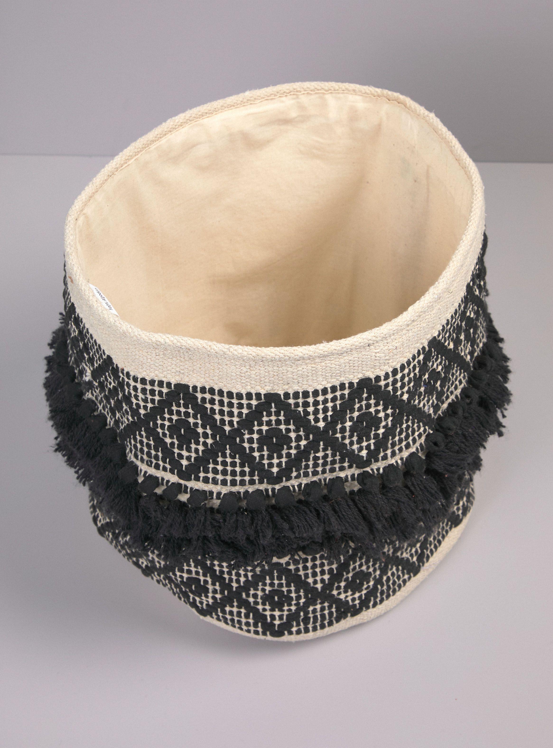 Canasto Negro 30 cm-1