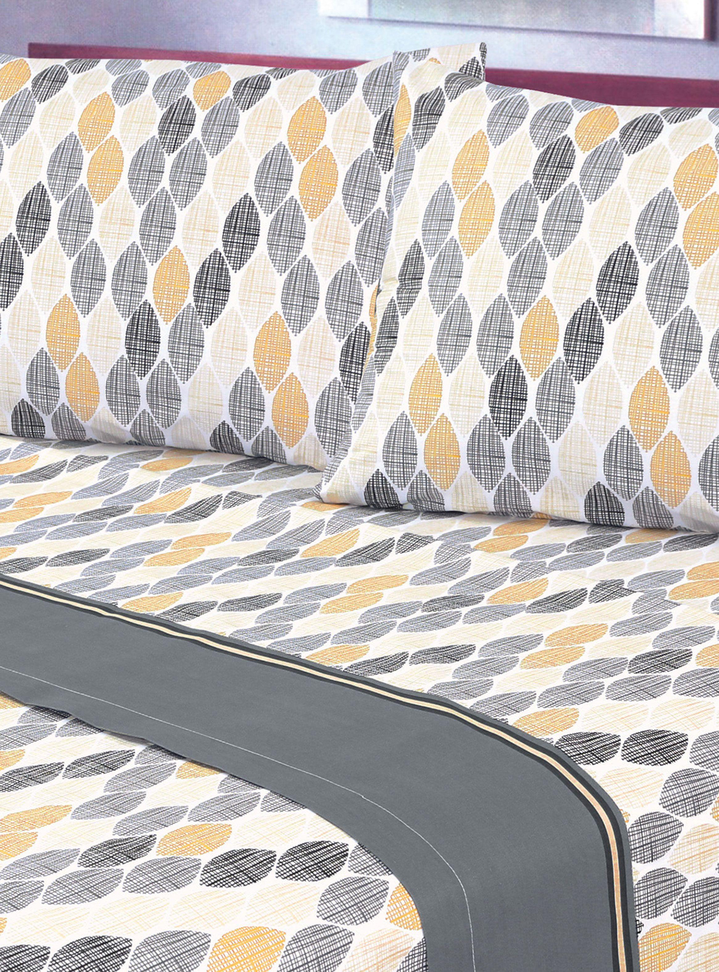 Sábanas Súper King Mallorca Sidney 144 Hilos Grafito-1