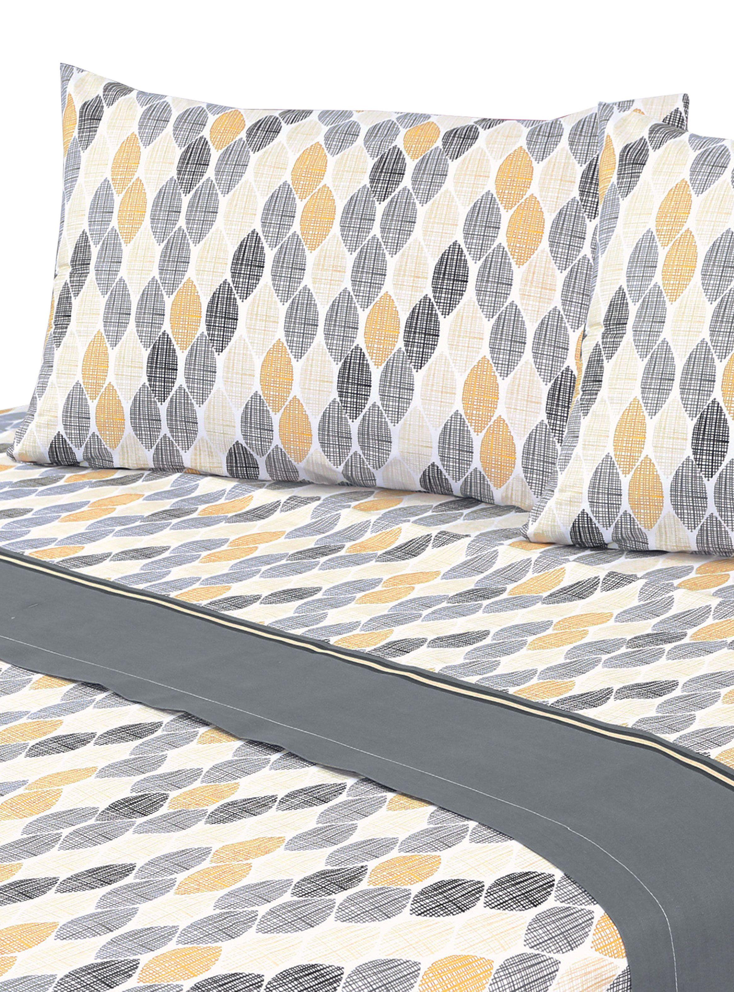 Sábanas Súper King Mallorca Sidney 144 Hilos Grafito-0