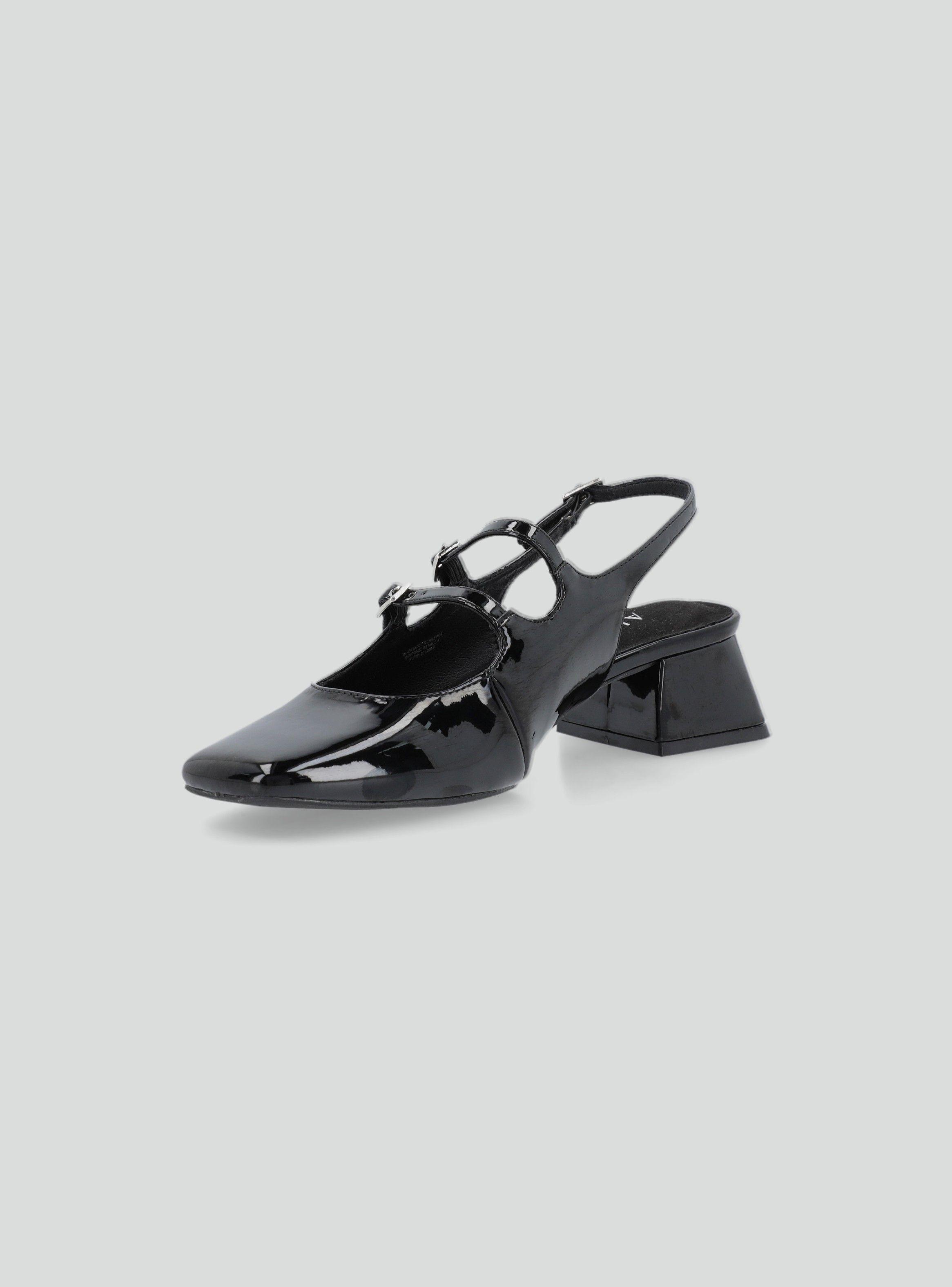 Zapato Casual Mary Jane Acharolado y Hebillas Mujer-2