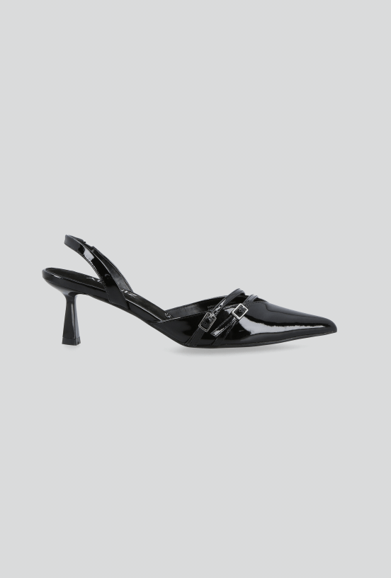 Zapato de Fiesta Slingback Acharolado Mujer-4