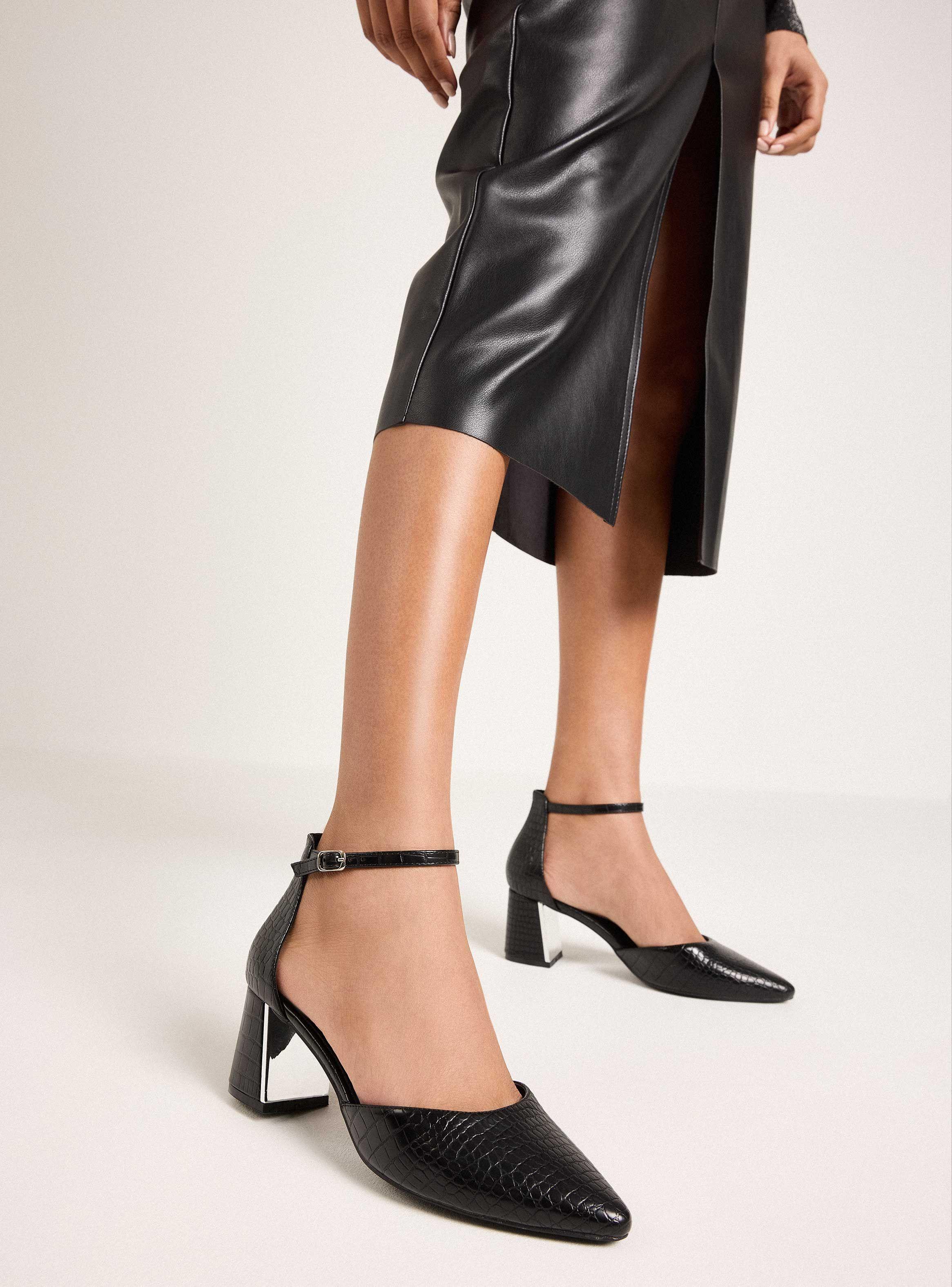 Zapato de Fiesta con Textura Mujer-0