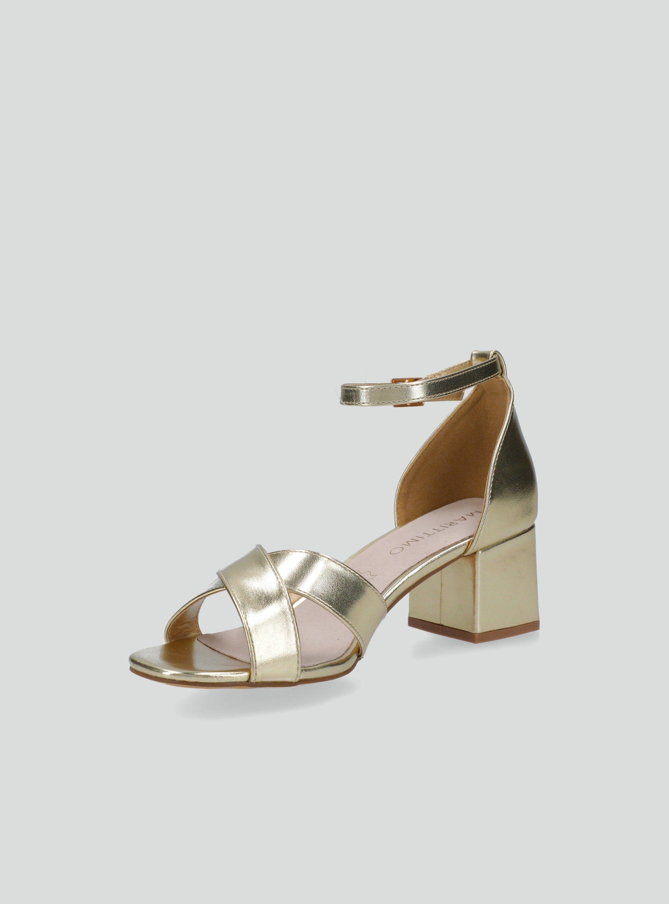 Sandalia Hebilla y Taco Cuadrado Mujer-2