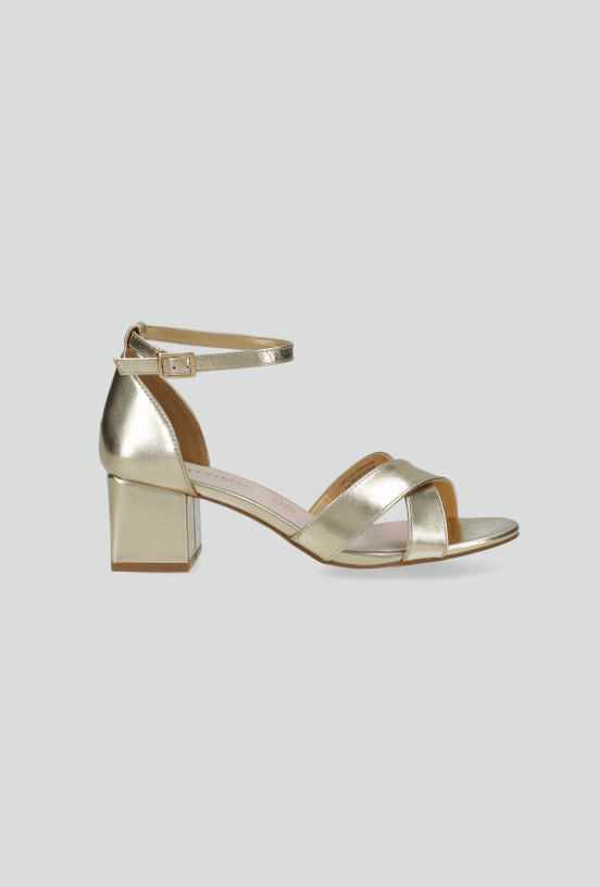 Sandalia Hebilla y Taco Cuadrado Mujer-4