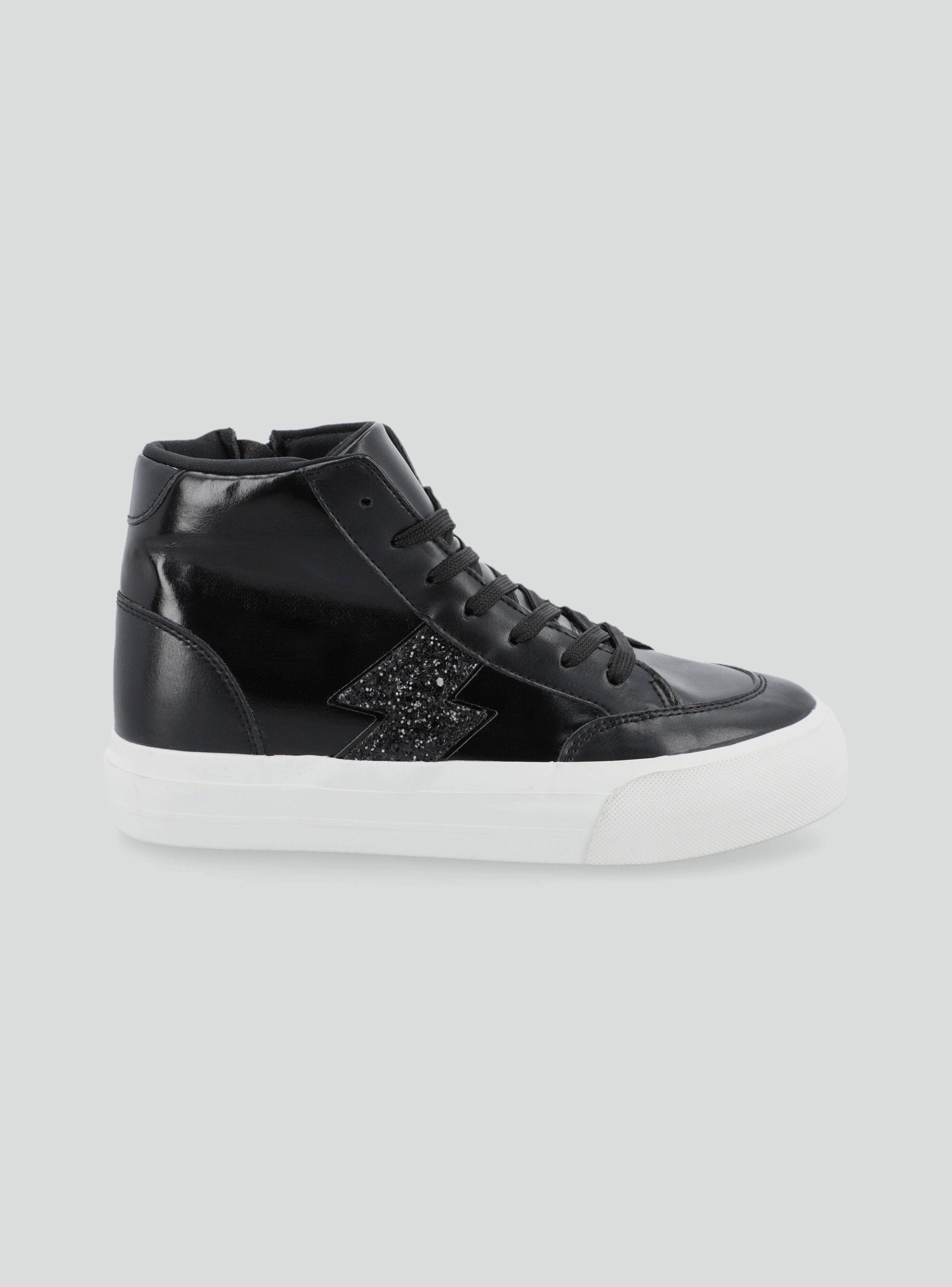 Zapatilla Urbana Niña Glitter con Plataforma-0