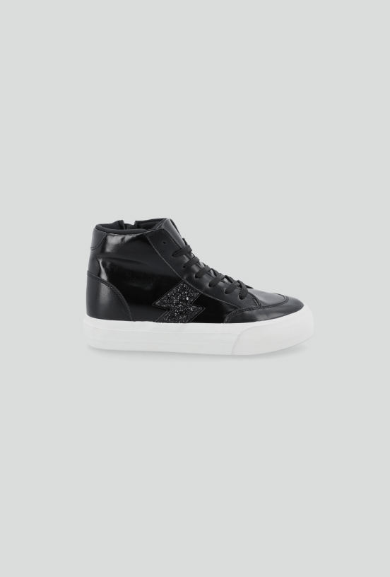 Zapatilla Urbana Niña Glitter con Plataforma-3