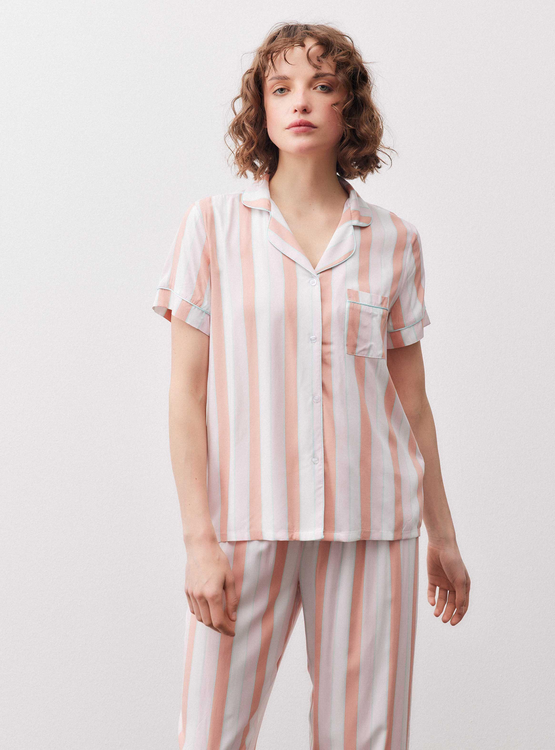 Pijama Camisero Full Print Viscosa-0