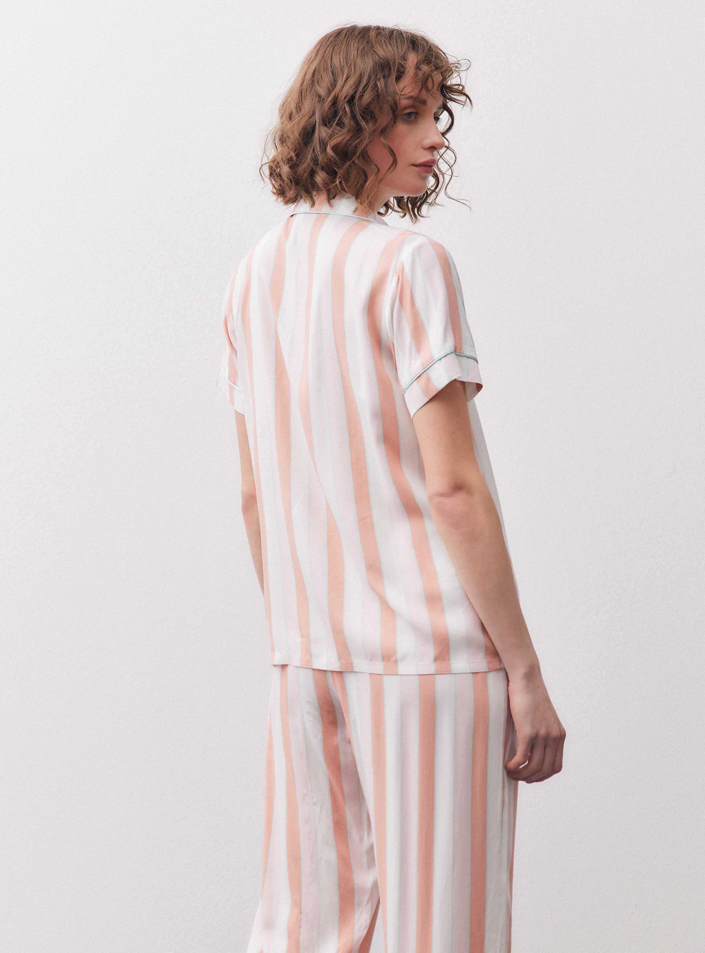 Pijama Camisero Full Print Viscosa-1