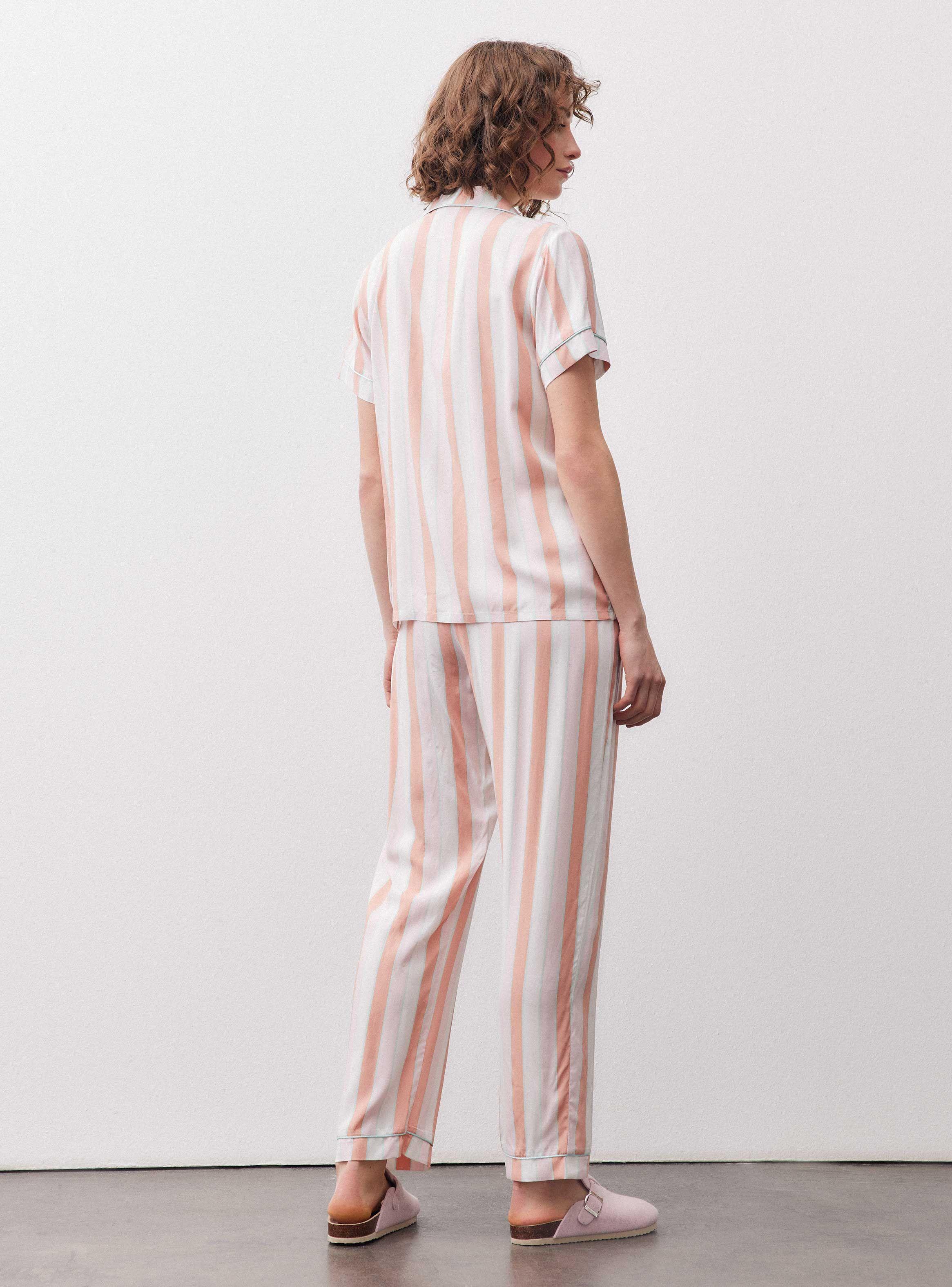 Pijama Camisero Full Print Viscosa-5