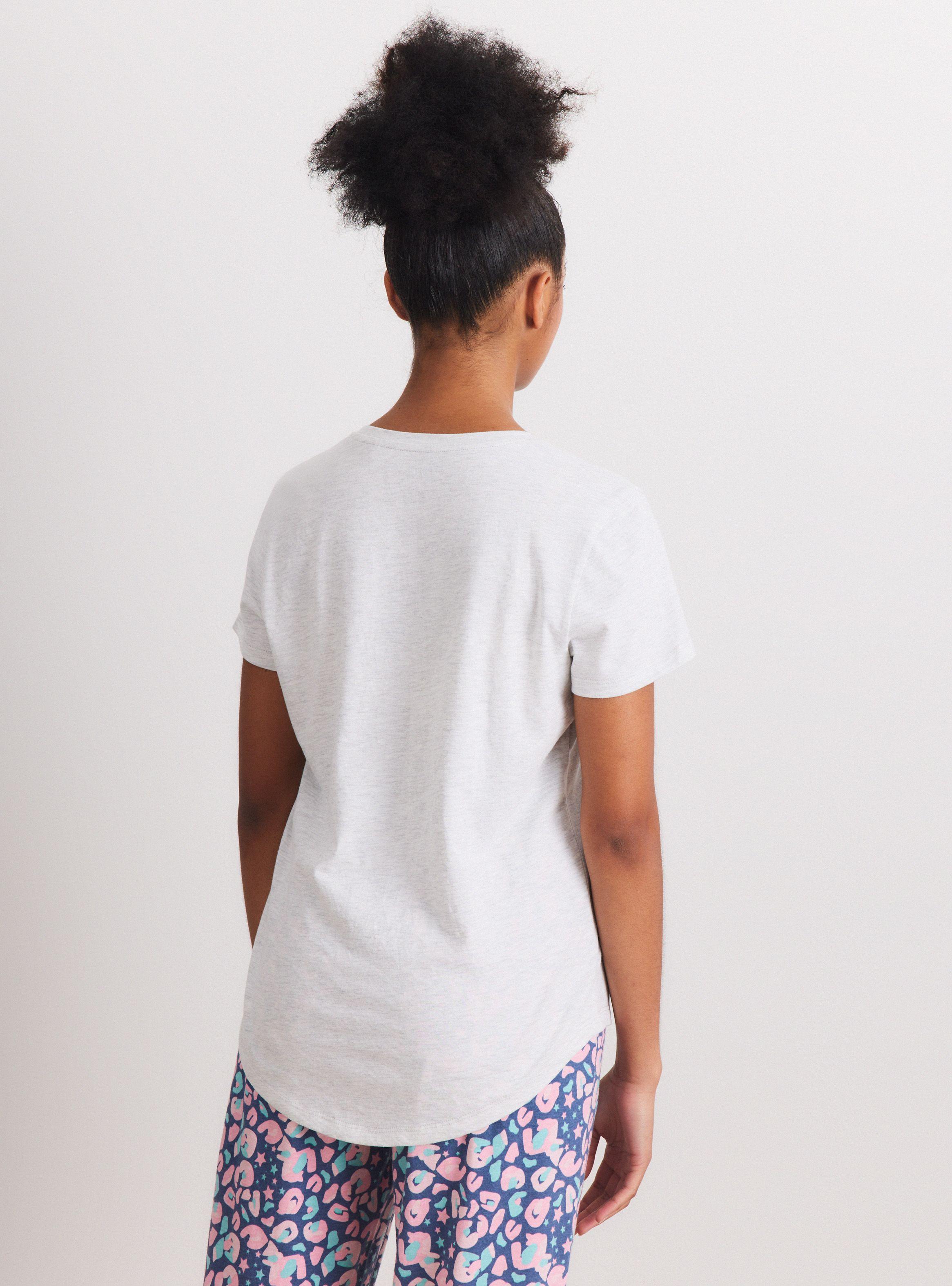 Polera Pijama Estampado con Brillos Ármalo-1