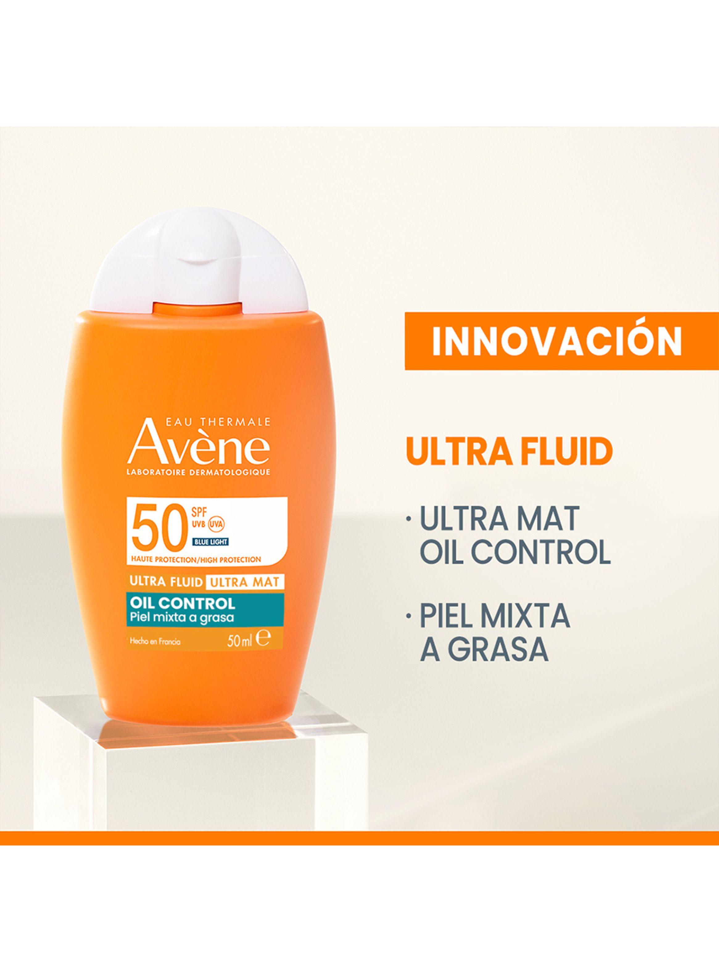 Protector Solar Ultra Fluid Ultra Mat Oil Control 50ml SPF50+ Avène-2