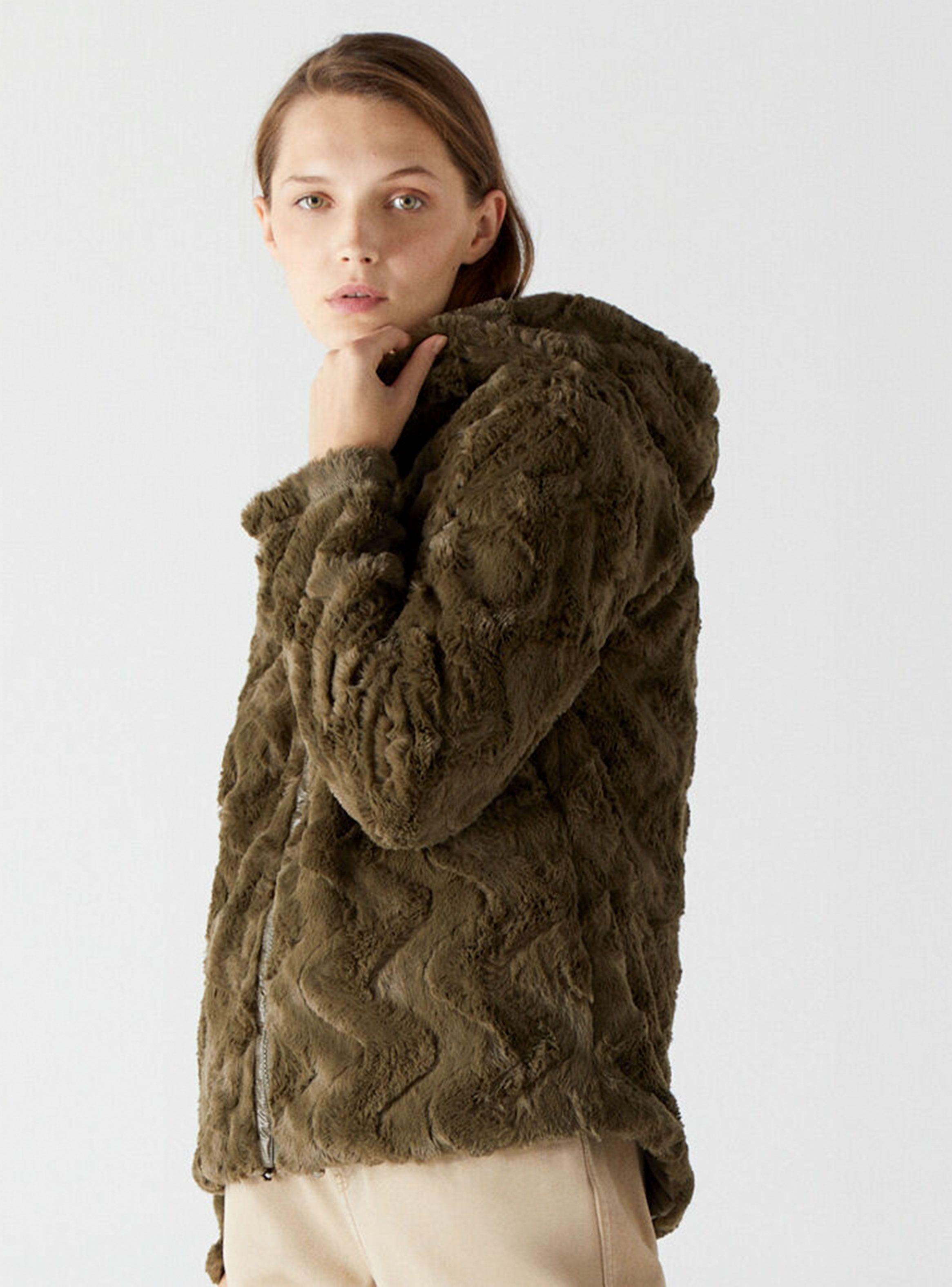 Chaqueta Nylon Mouton Reversible Negra-0