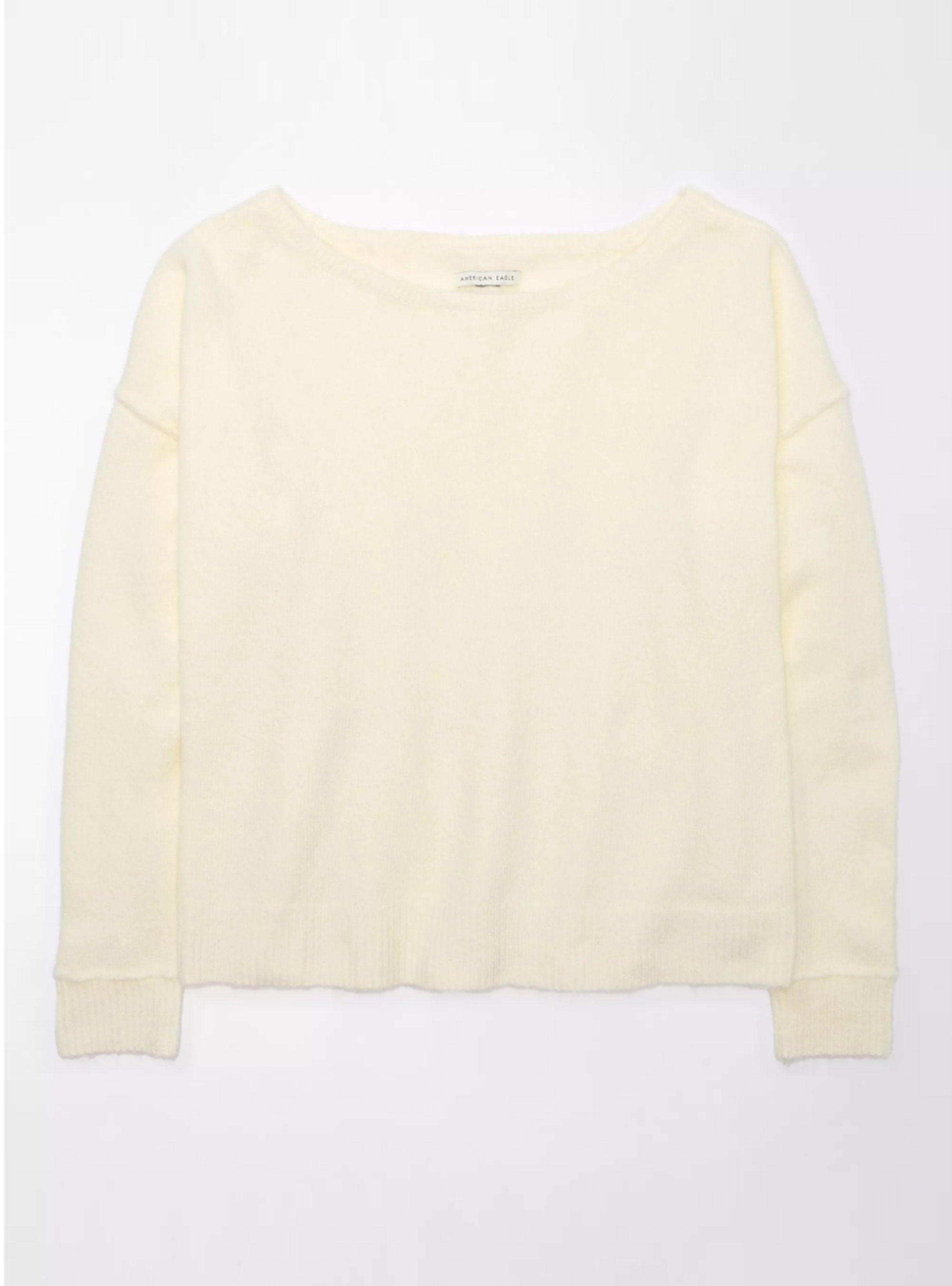 Sweater Whoa So Soft Escotado-2