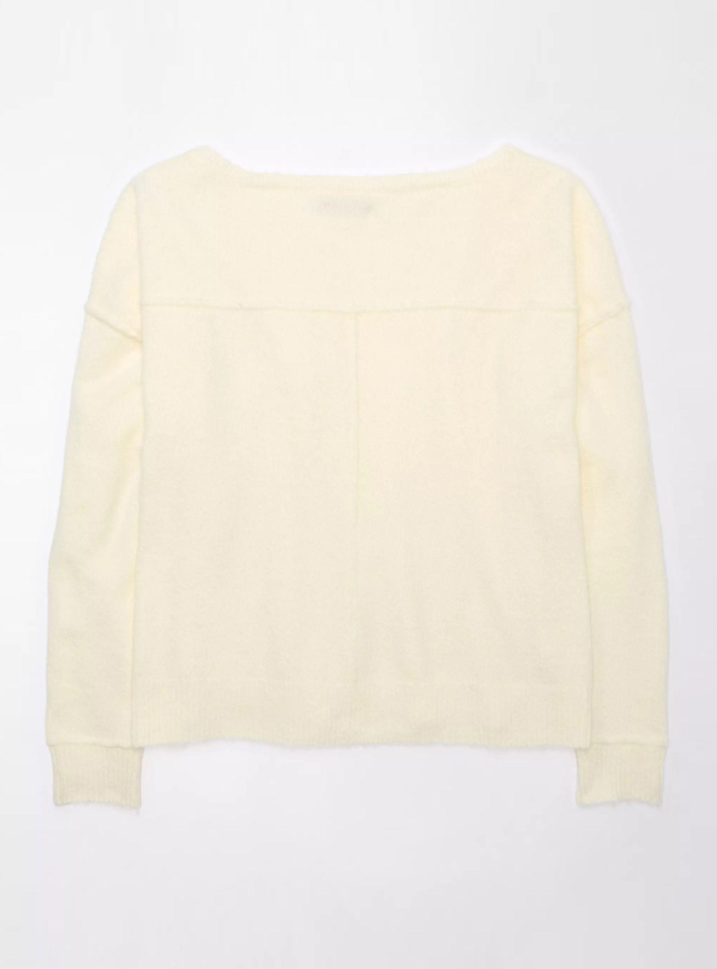 Sweater Whoa So Soft Escotado-3