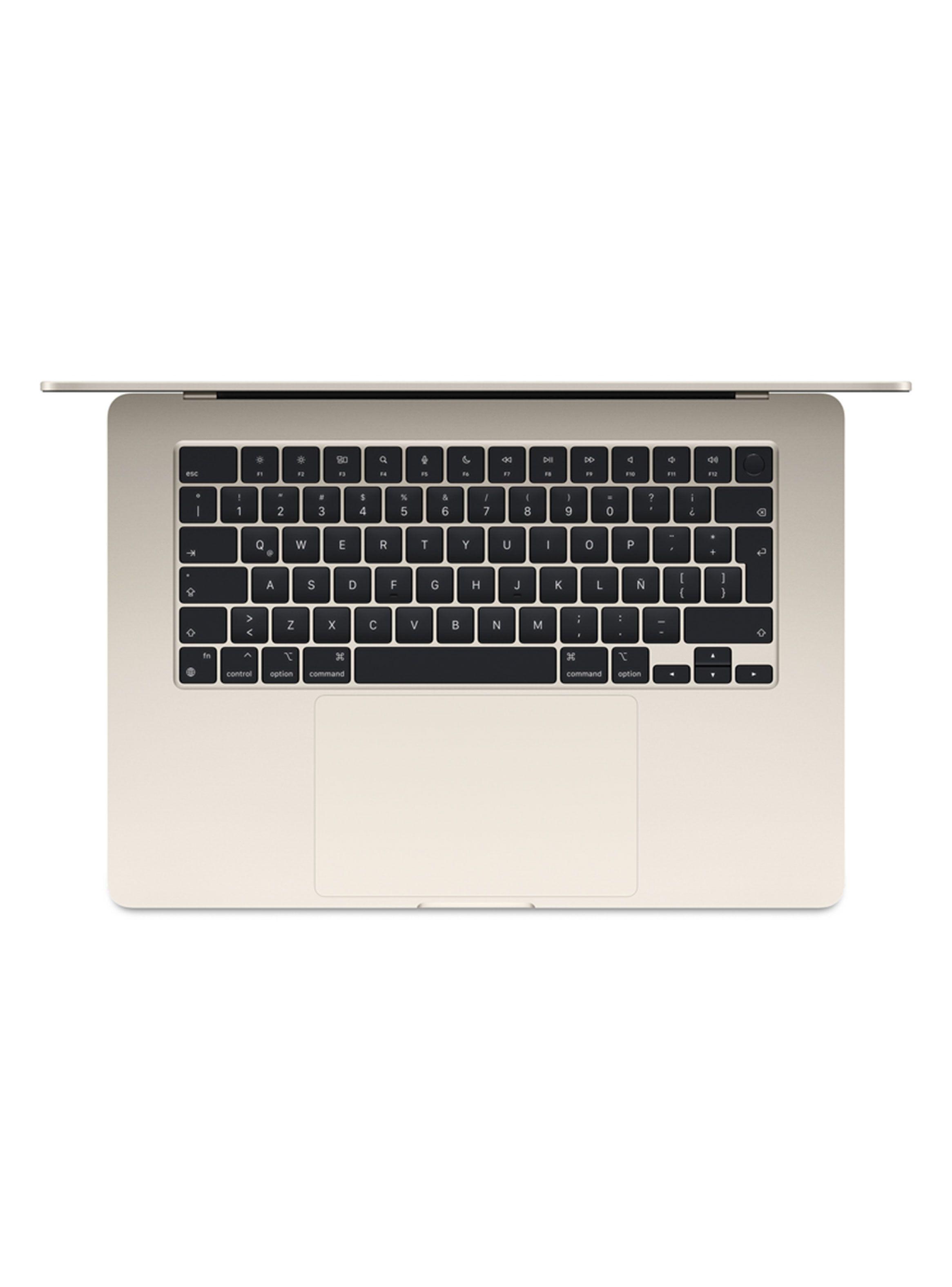 Apple MacBook Air 15" M3 8n CPU 10n GPU 8GB RAM 256GB SSD Blanco Estelar-1