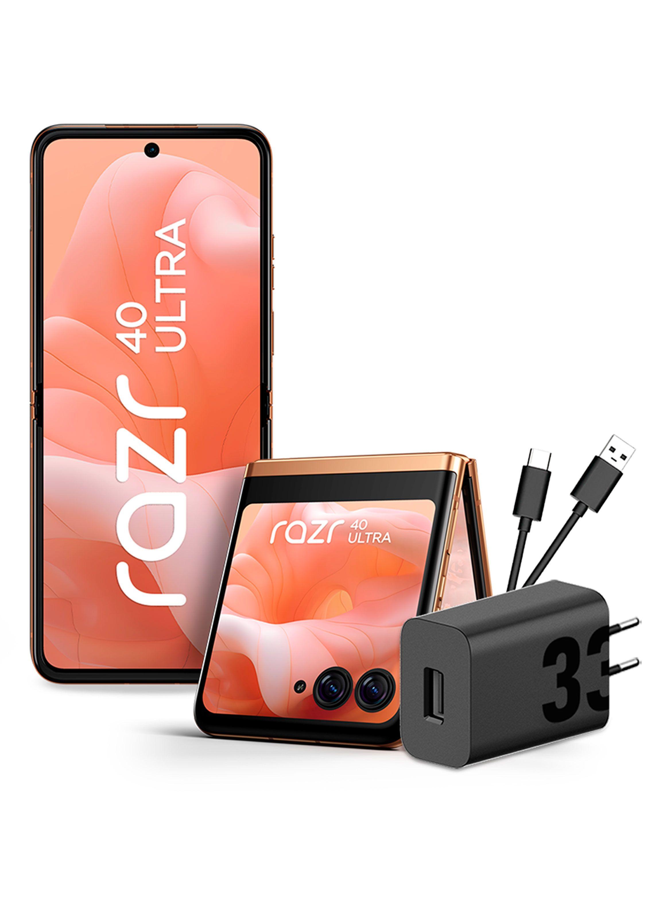 Smartphone Razr 40 Ultra 5G 512GB 6.8" Peach Fuzz Liberado-0