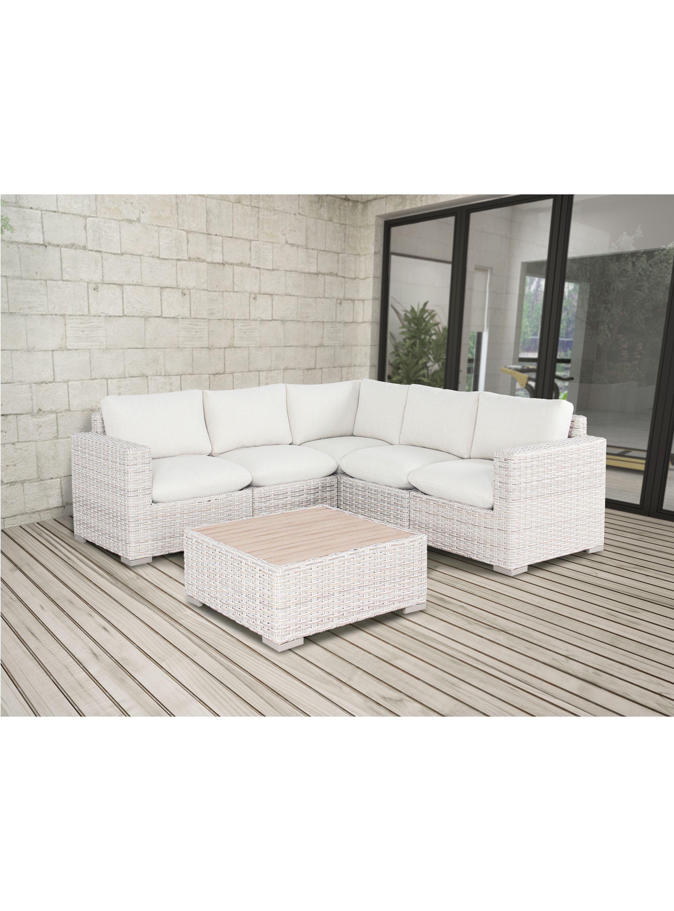Juego de Living Terraza Rosa 6 Personas-9