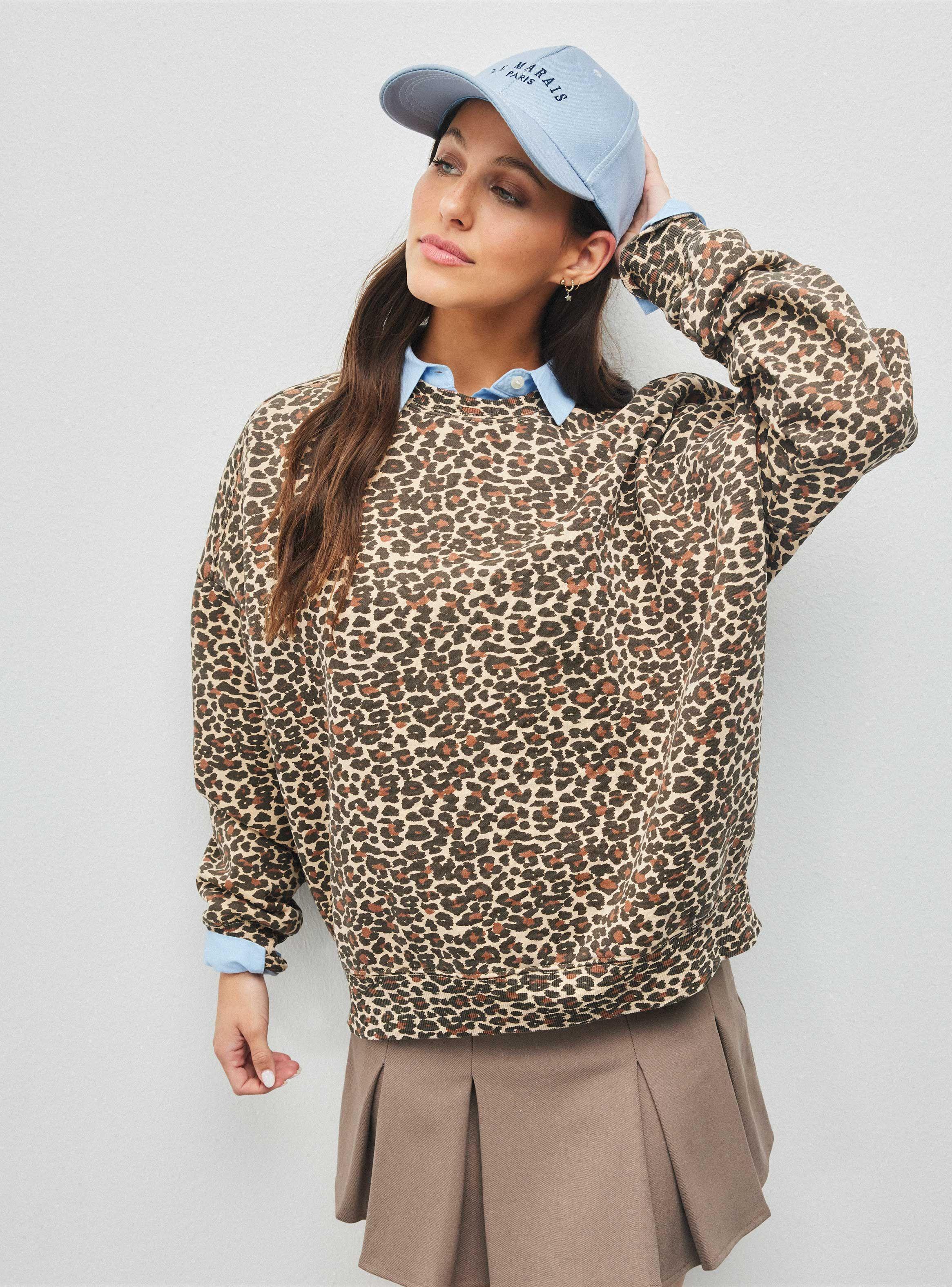 Polerón Crew Neck Print-0