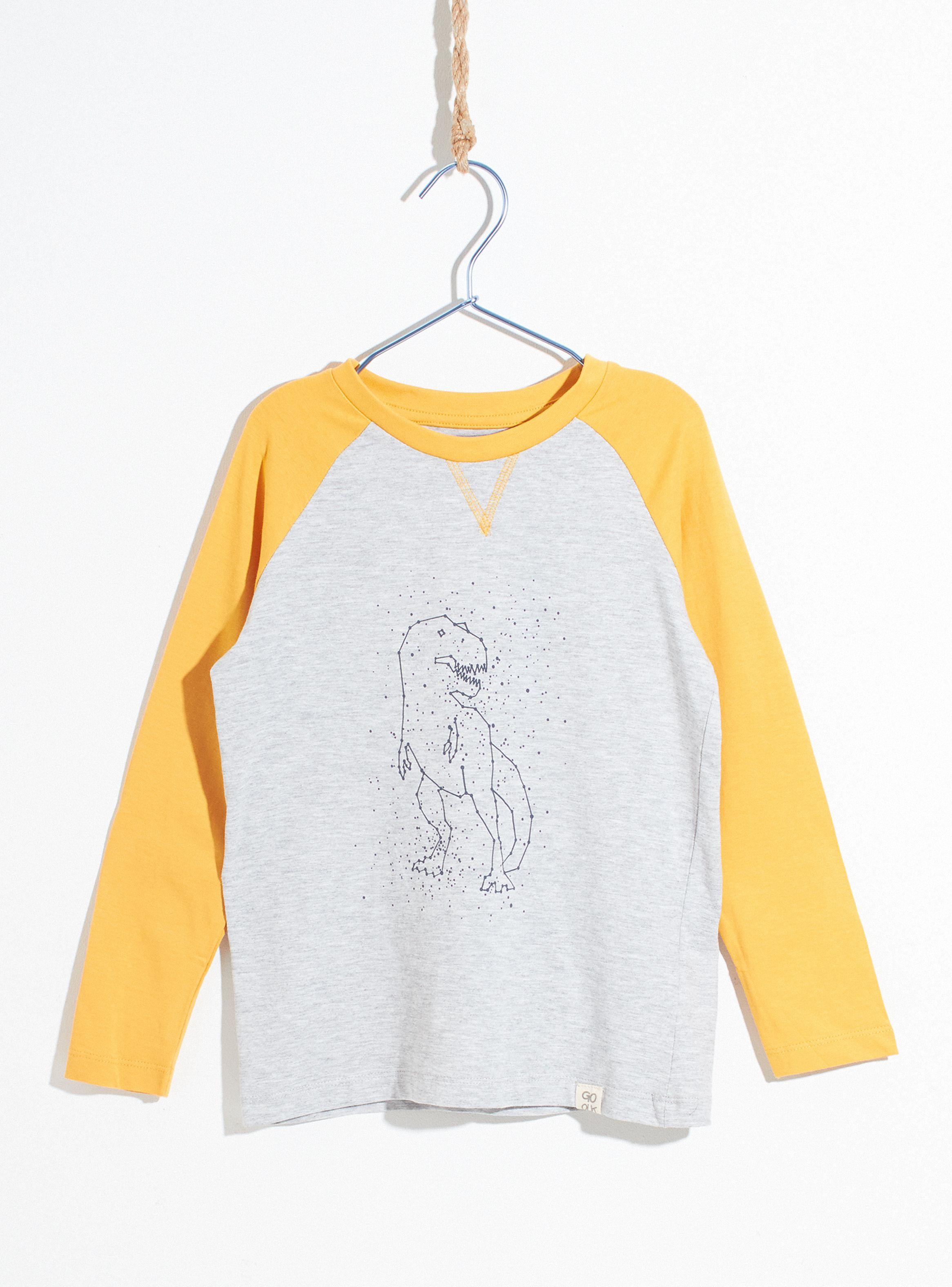 Polera Manga Larga Raglán Niño Tribu-1