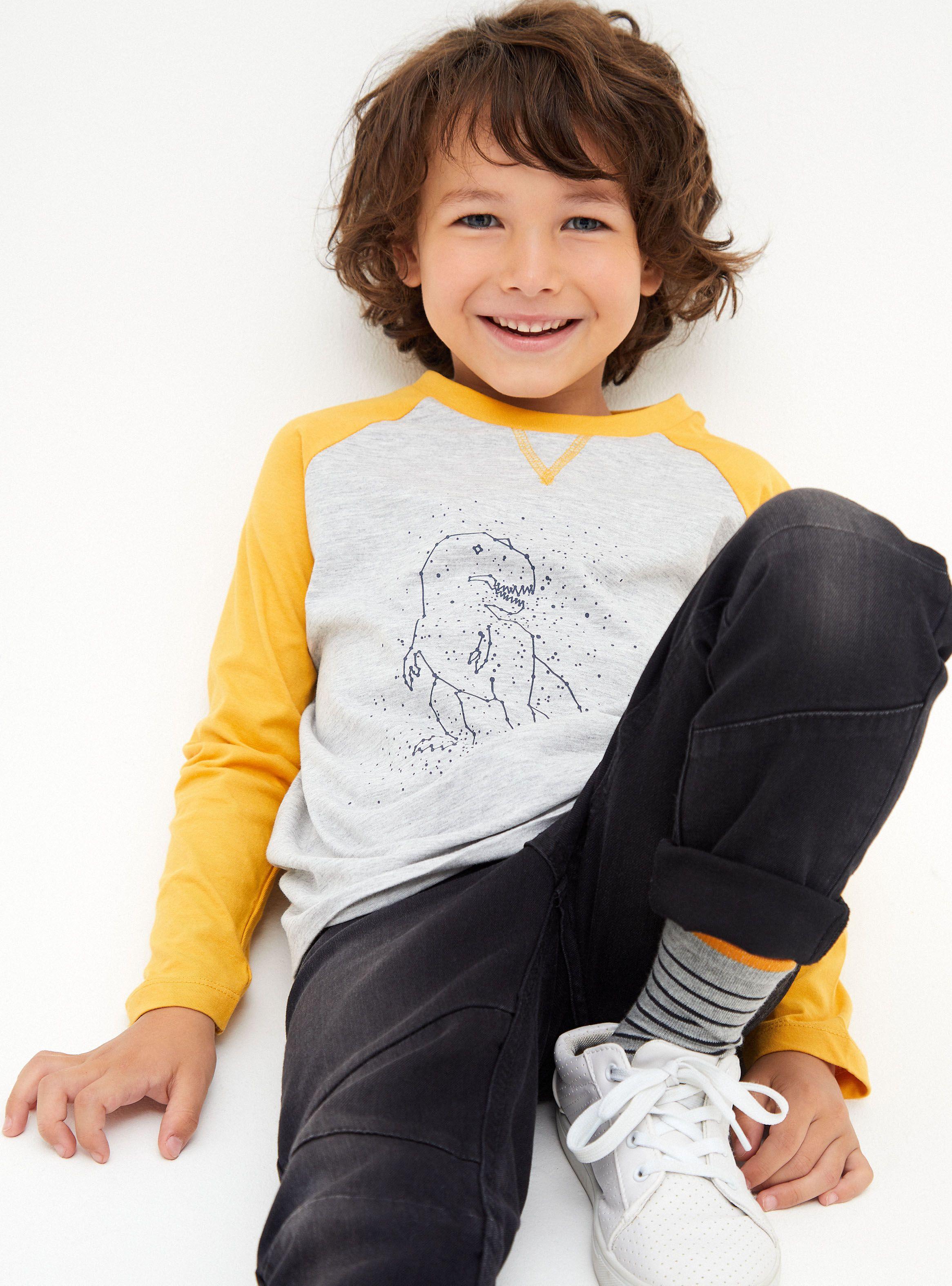 Polera Manga Larga Raglán Niño Tribu-0