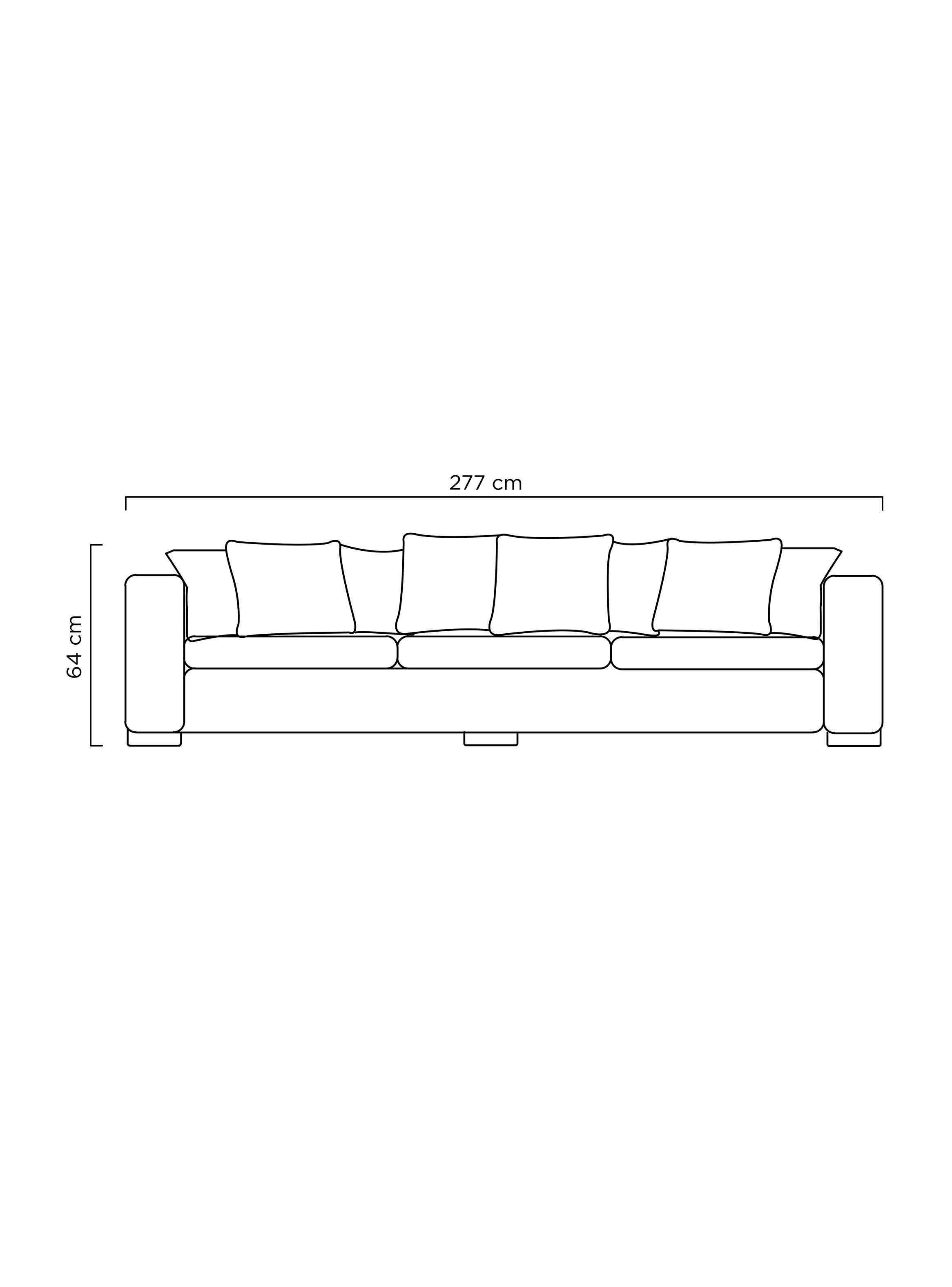 Sofá Palermo Tela 3 Cuerpos Medular-1