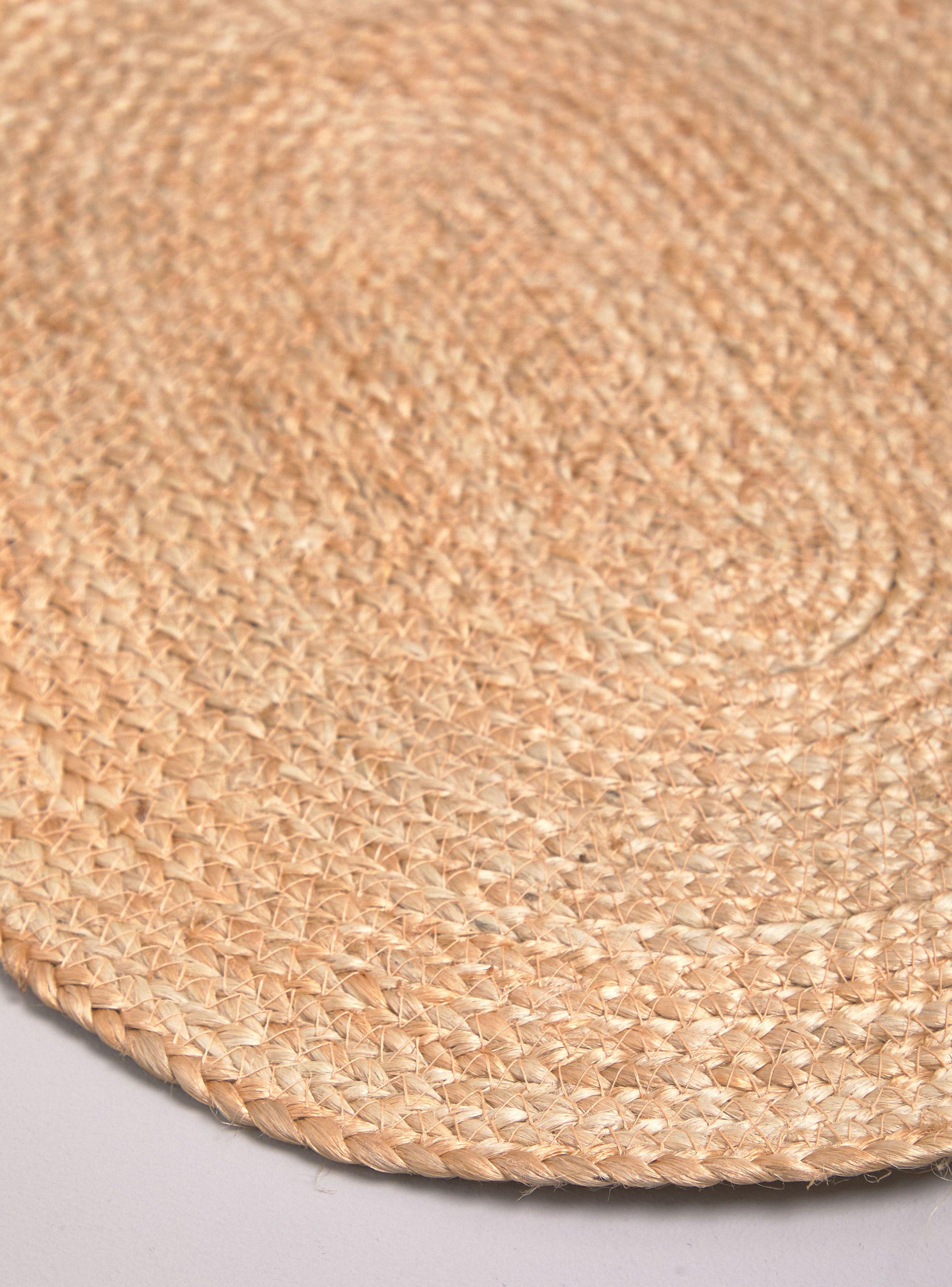 Individual Ovalado Yute 35x50 cm-2