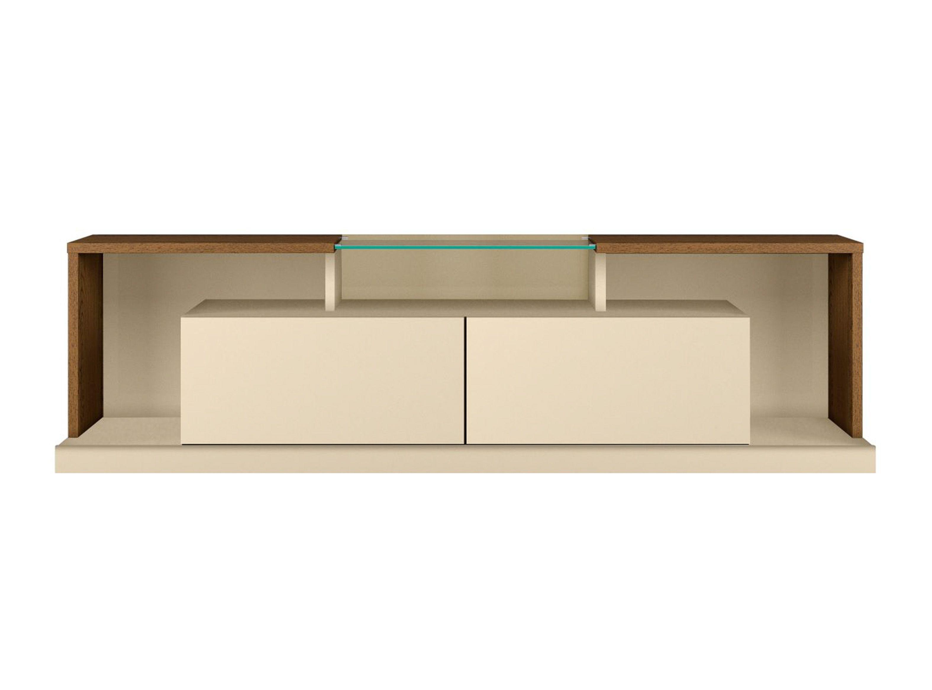 Rack Yardas TV 75" Boston Off White Carvalho Munique-2