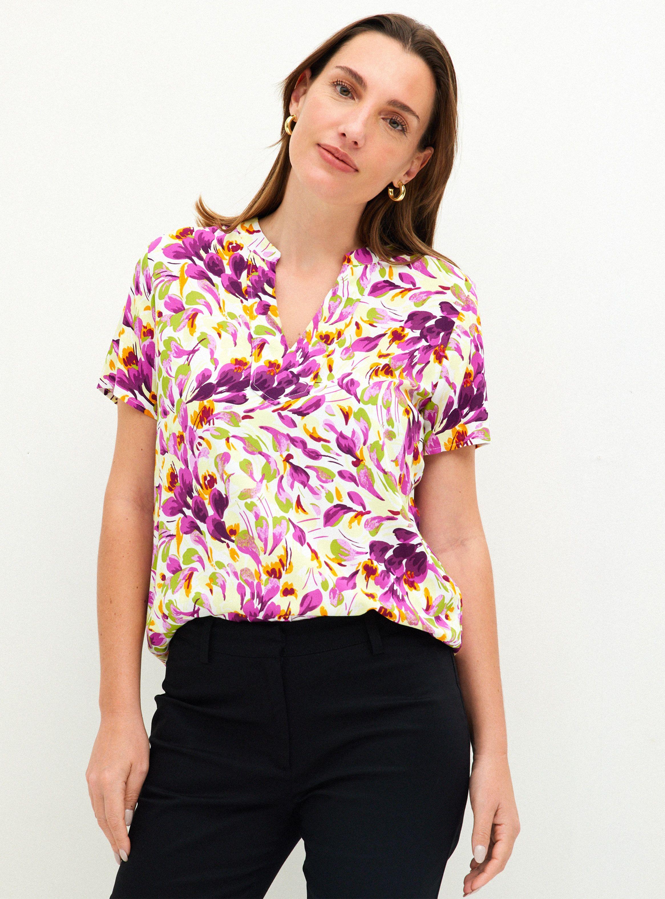 Blusa con Estampado Floral-0