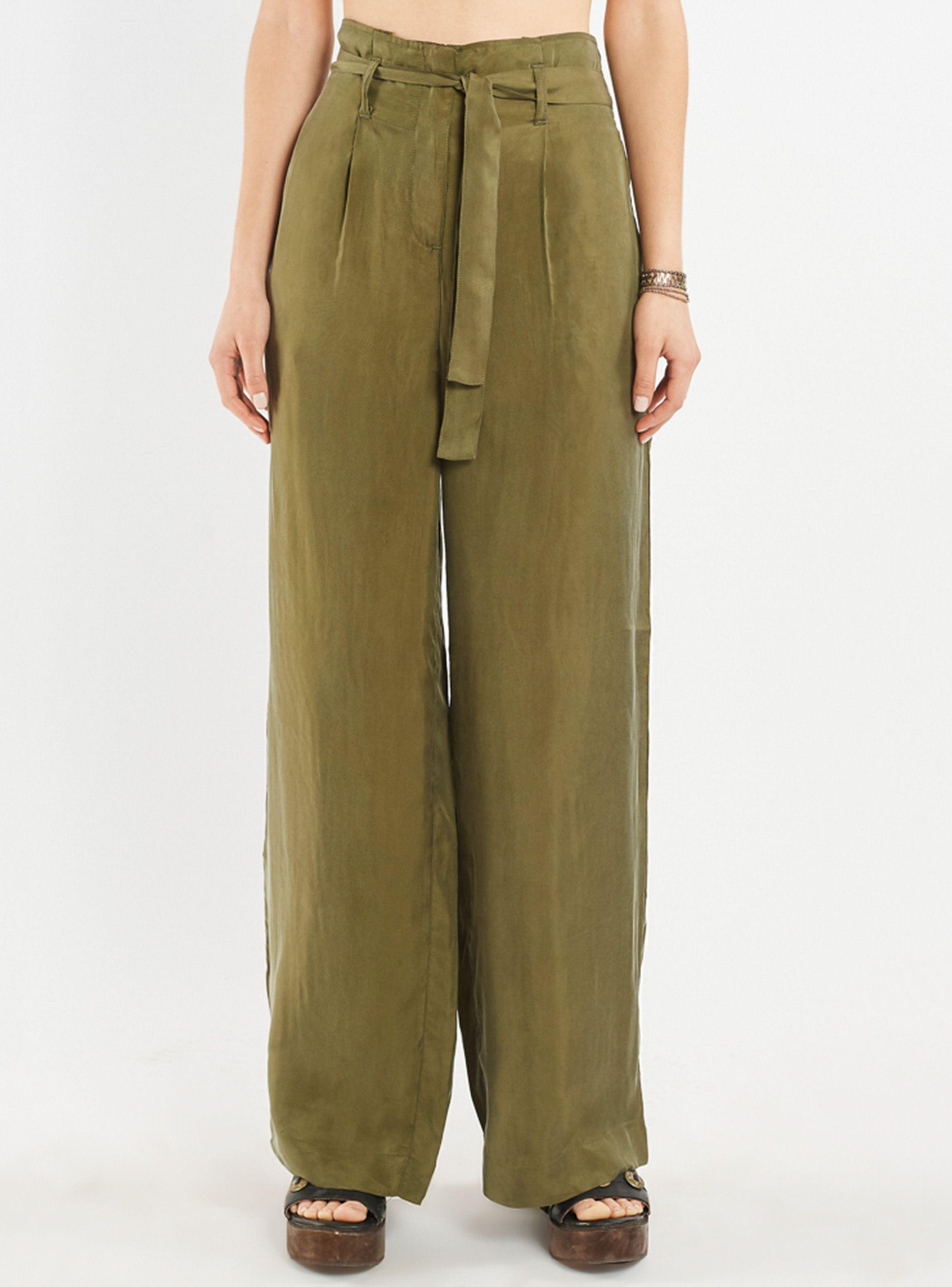 Pantalón Ancho Cupro Umbrale Woman-0