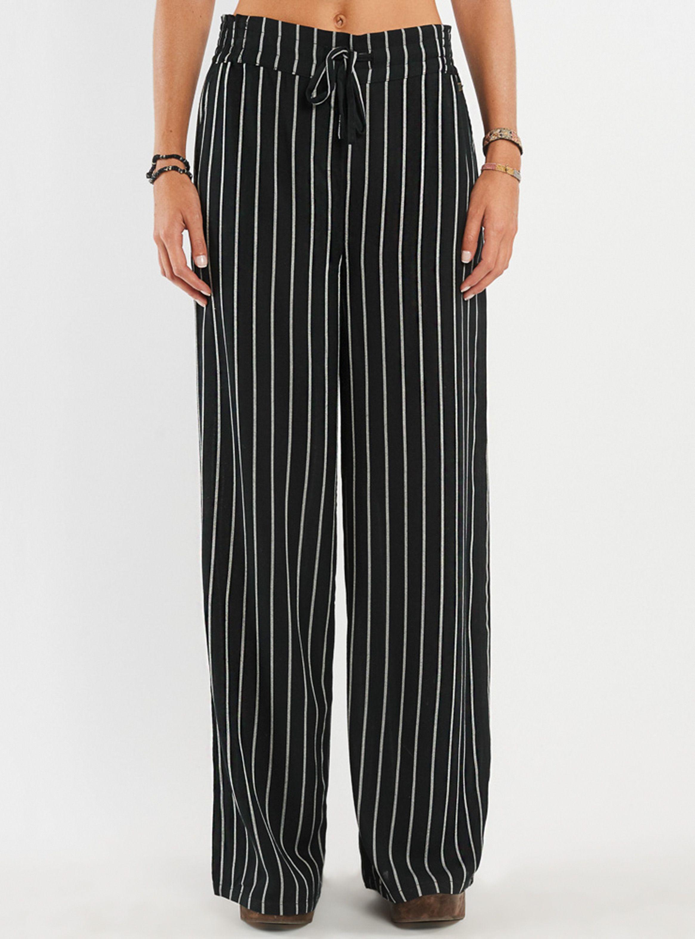 Pantalón Lino Rayado Umbrale Woman-0