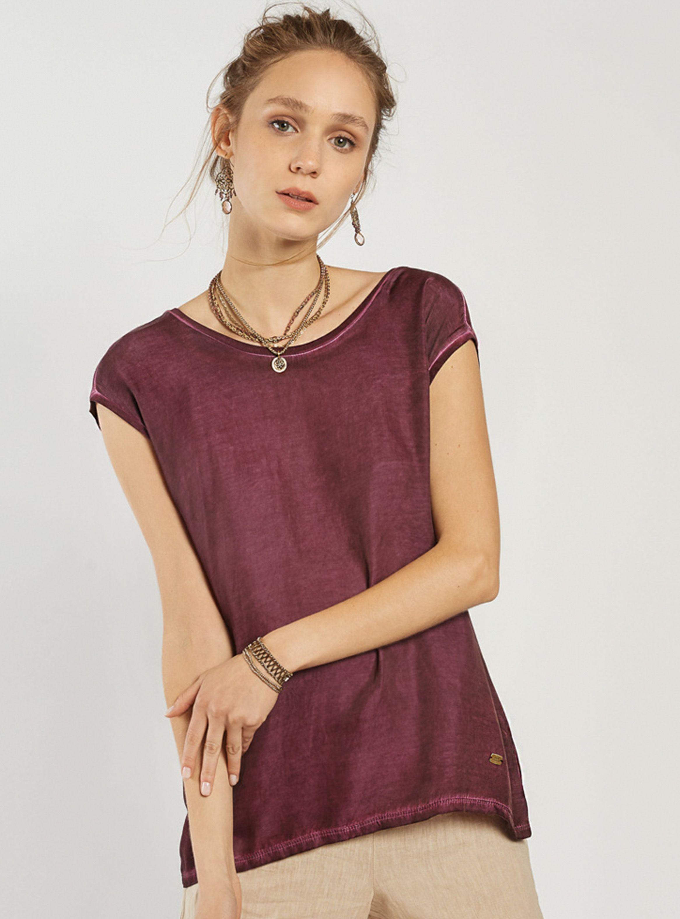Polera Satín Estampada Umbrale Woman-0