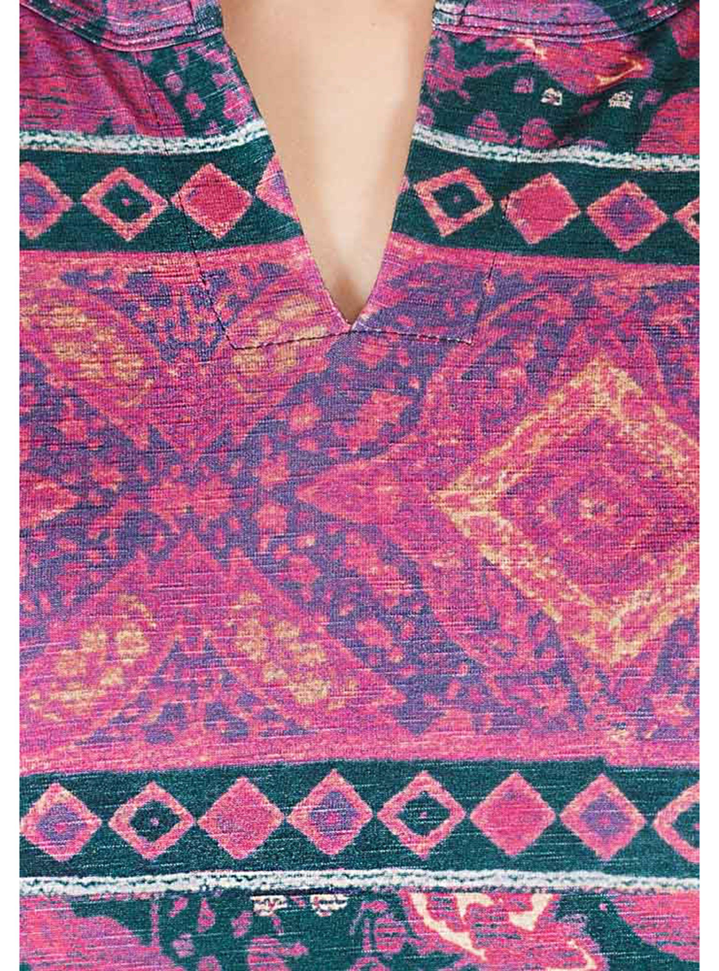 Polera Full Print con Manga Tres Cuarto Umbrale Woman-2