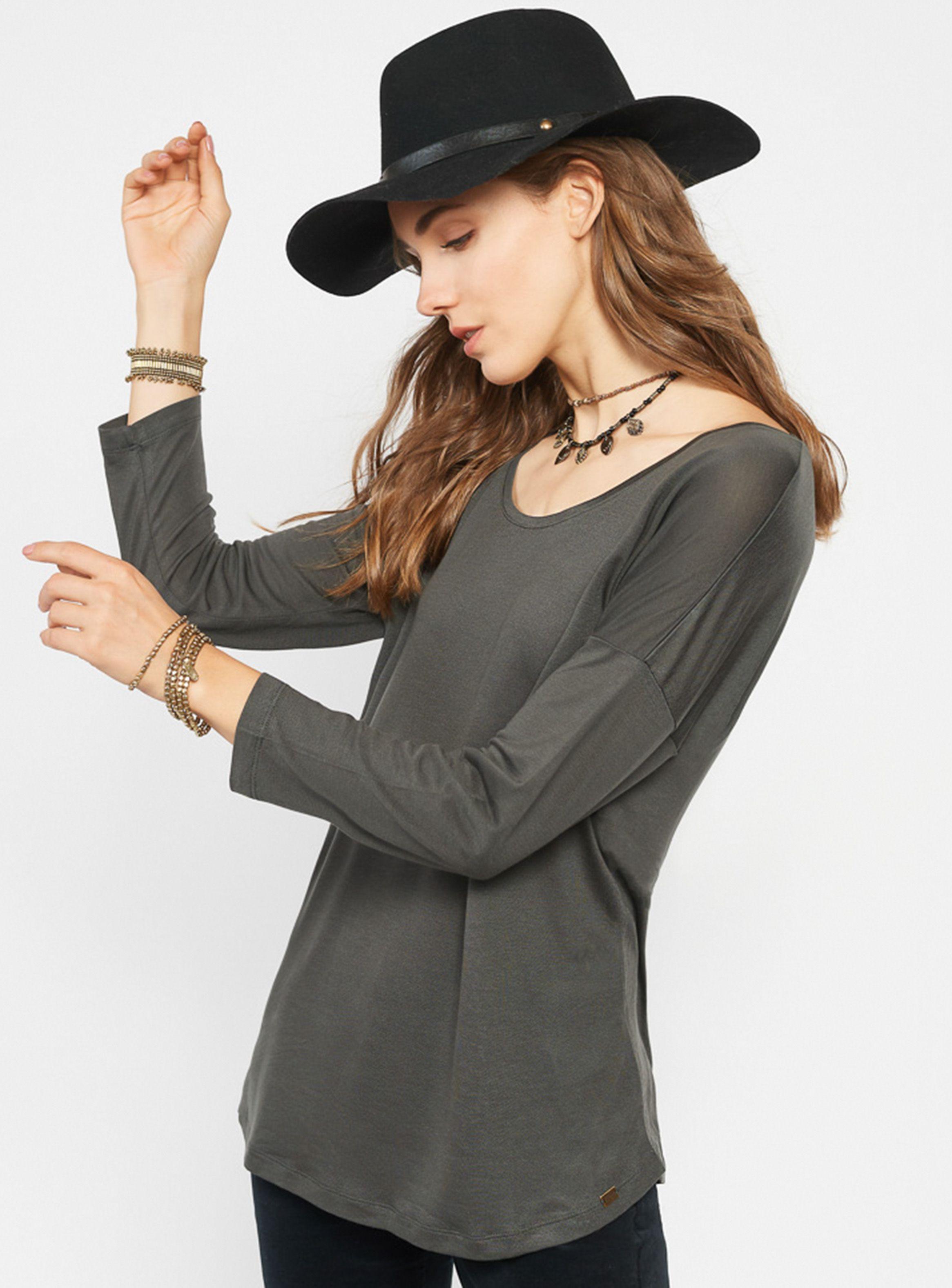 Polera Manga Larga Tencel Umbrale Woman-0