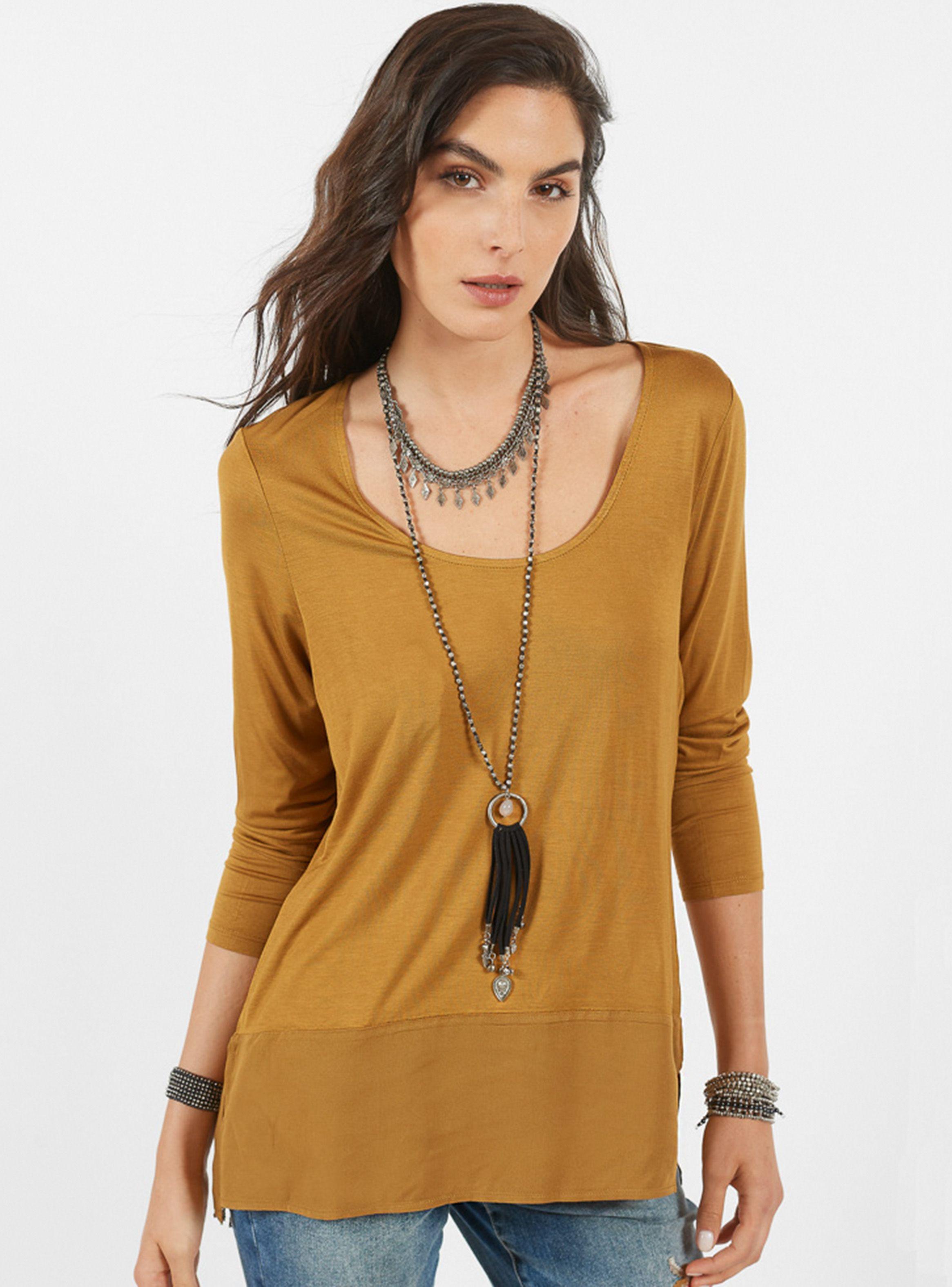 Polera Fake Doble Umbrale Woman-0