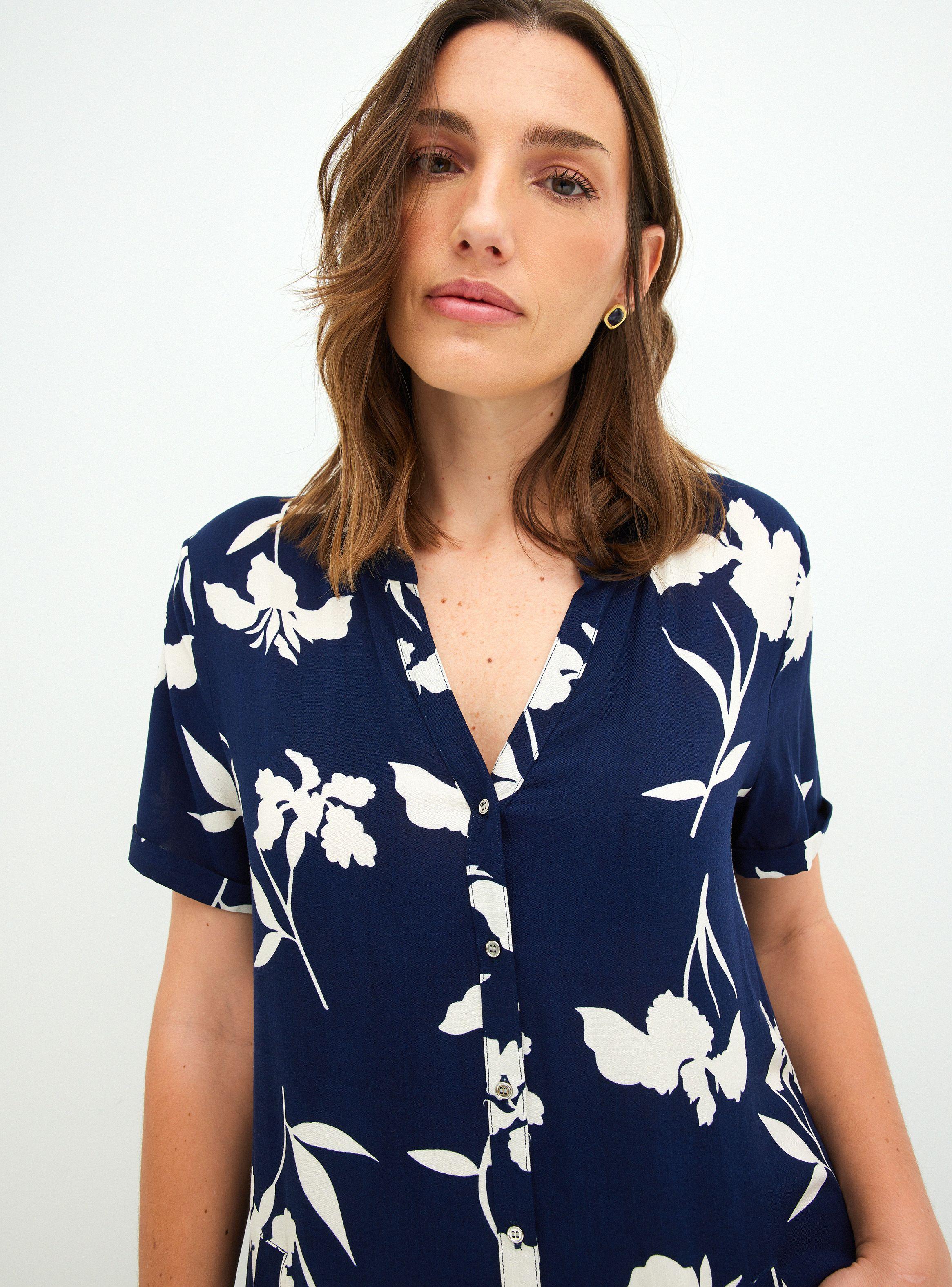 Vestido Camisero Estampado-2