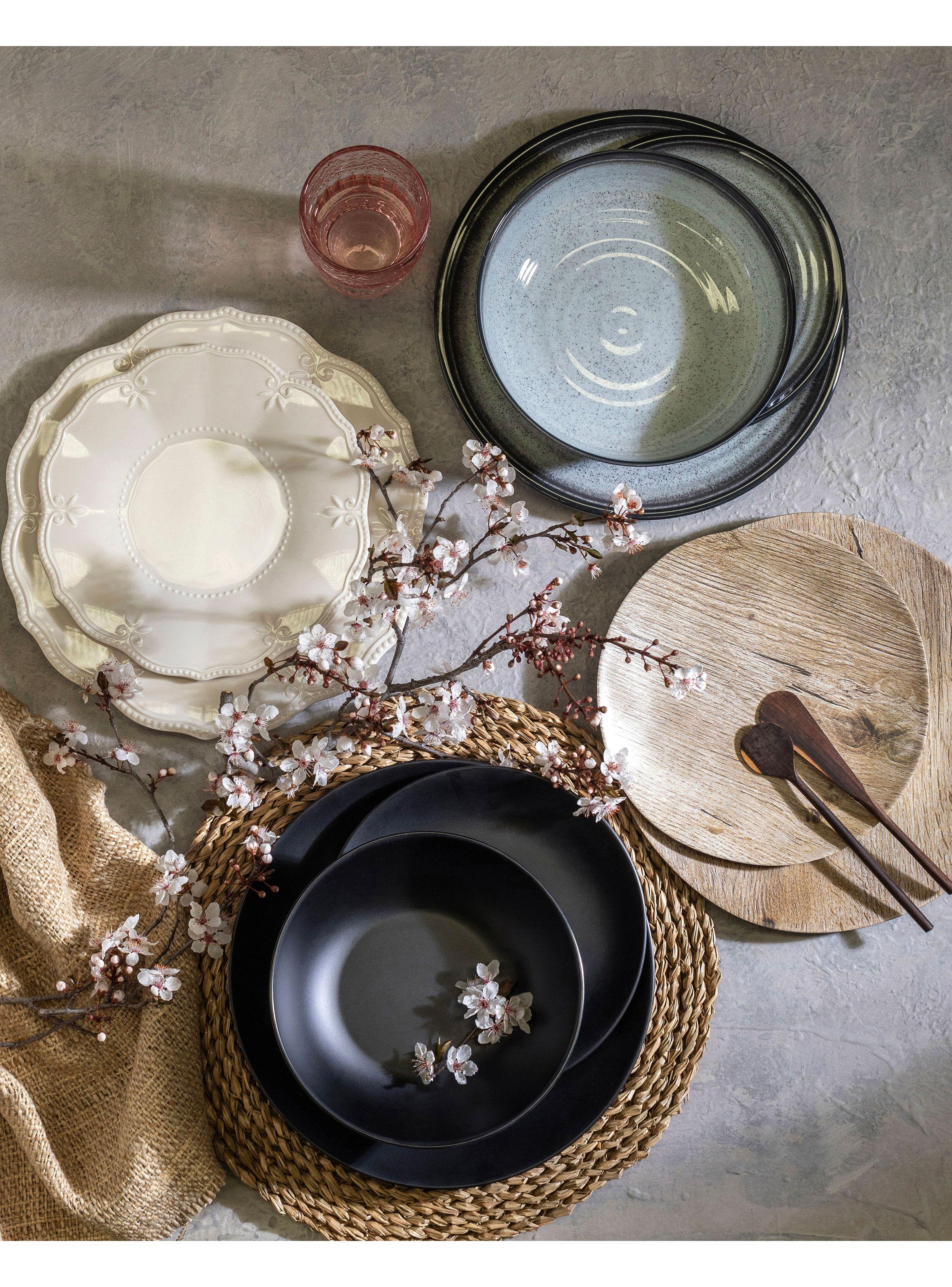 Set 4 Bowls Melamina Negro-3