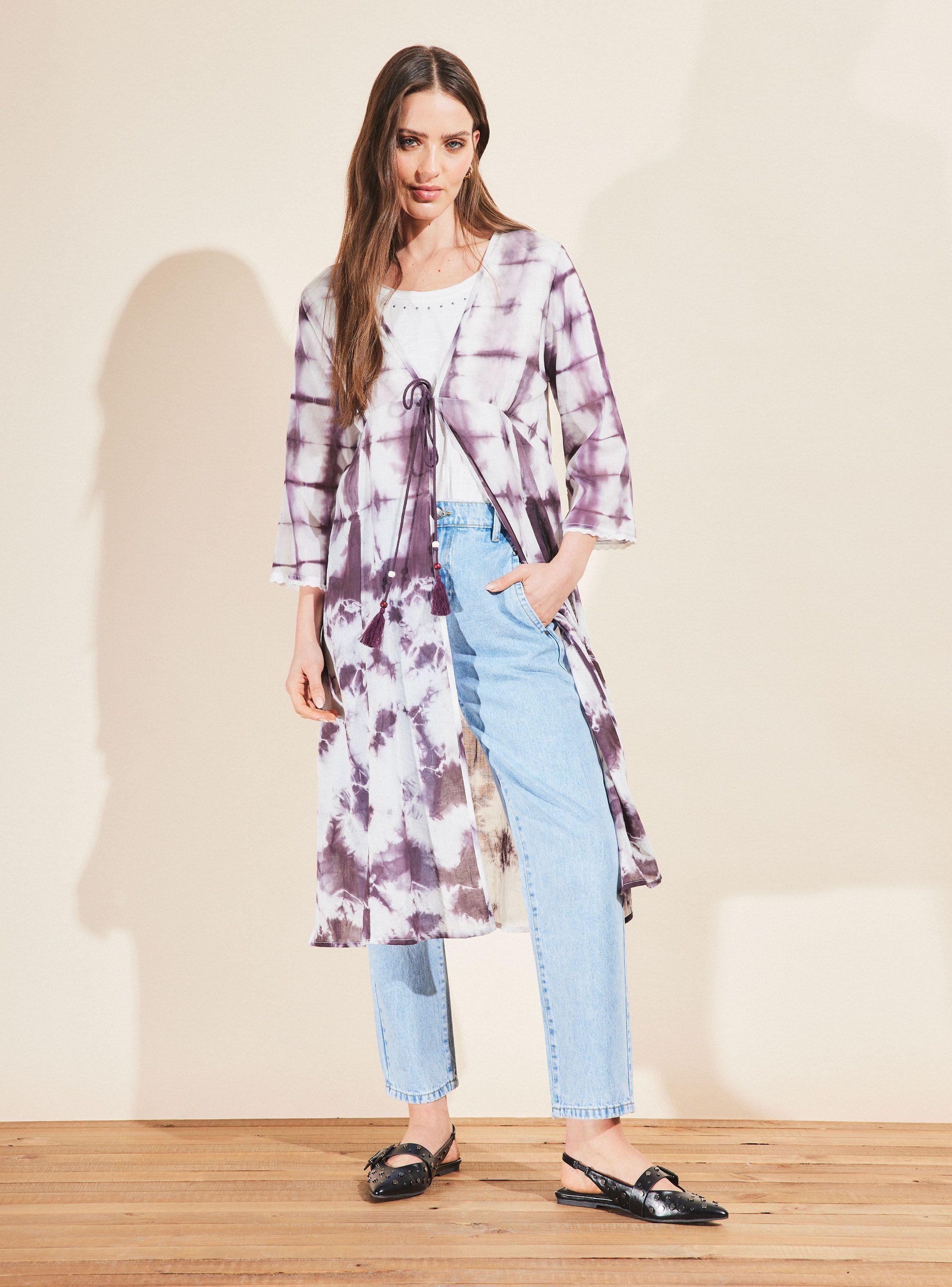 Blusa Kimono Teñido-4